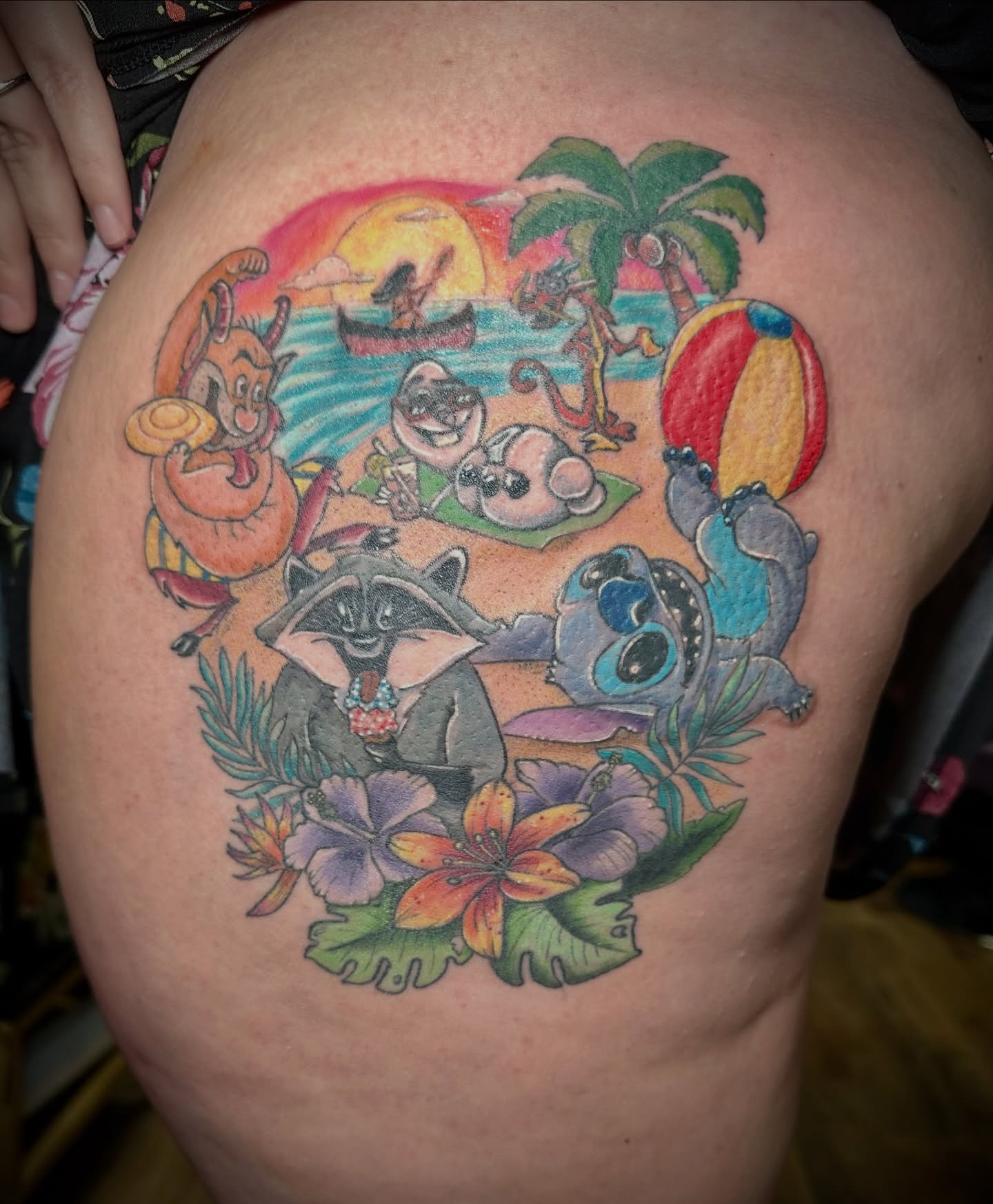 Tattoo by @chrisgraytattoos — new_school, illustrative