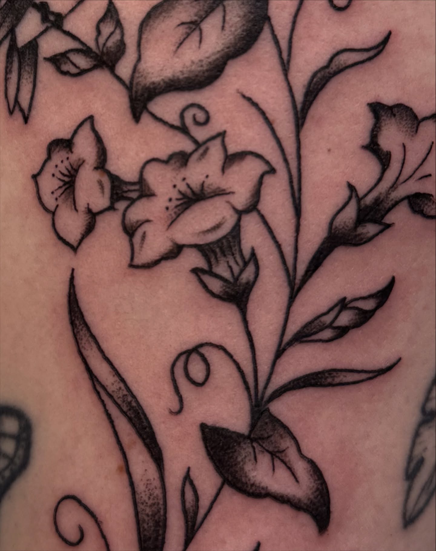 Tattoo by @skeeter_tattss — black_and_grey