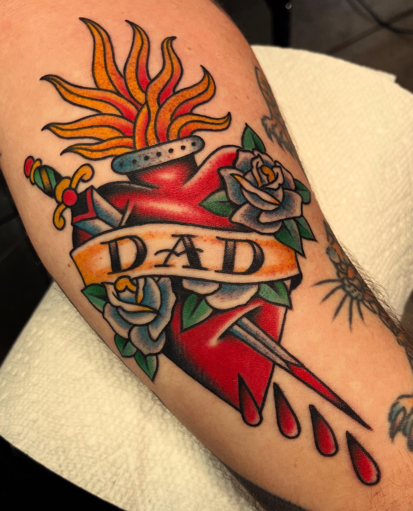 Tattoo by @austinhowardtemple โ american_traditional