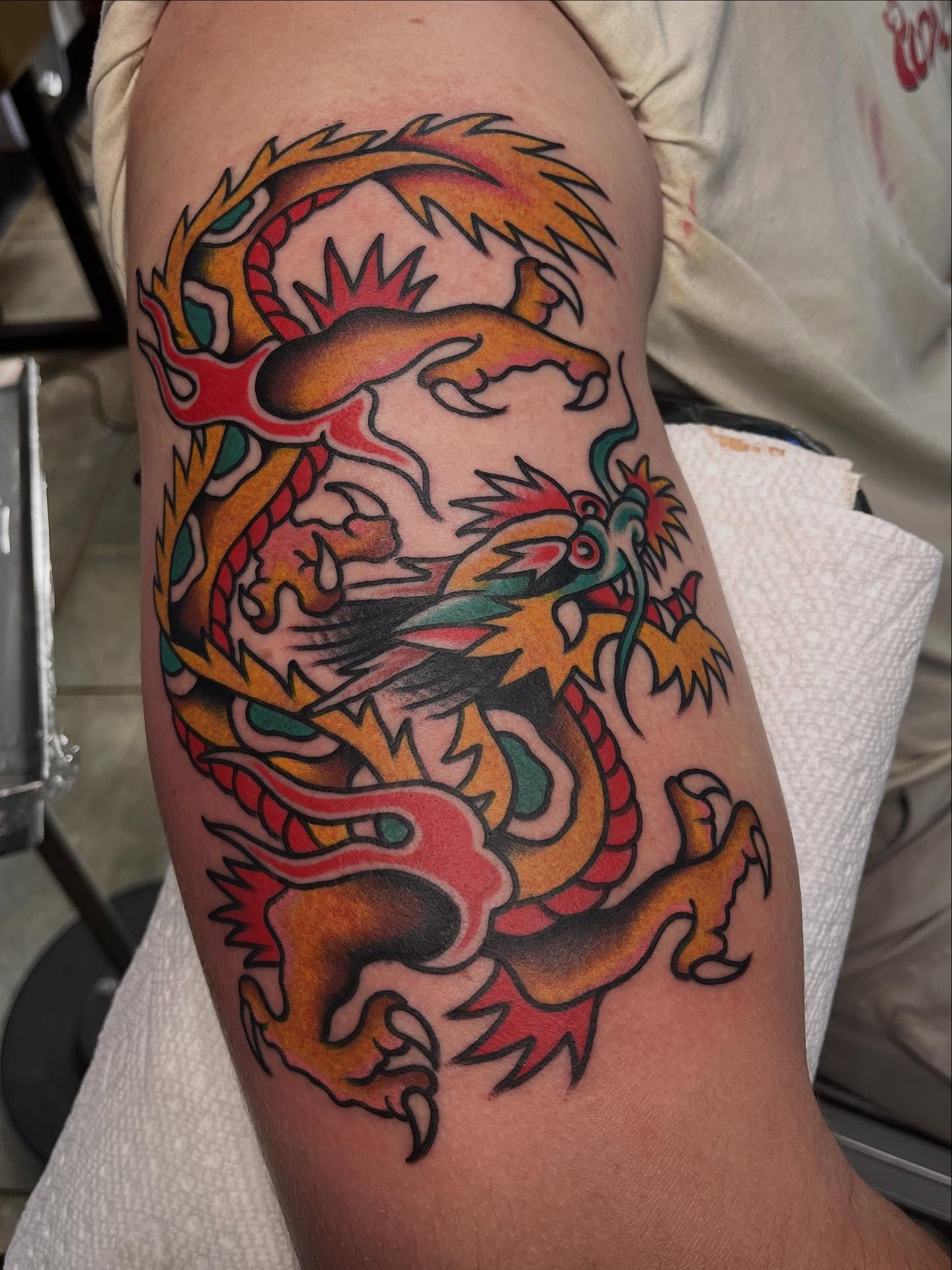 Tattoo by @austinhowardtemple โ american_traditional