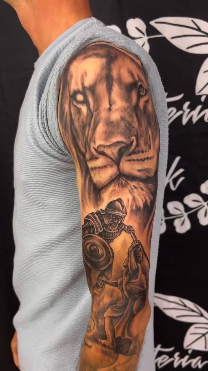 Tattoo by @codylambert_tattoos — realism, black_and_grey