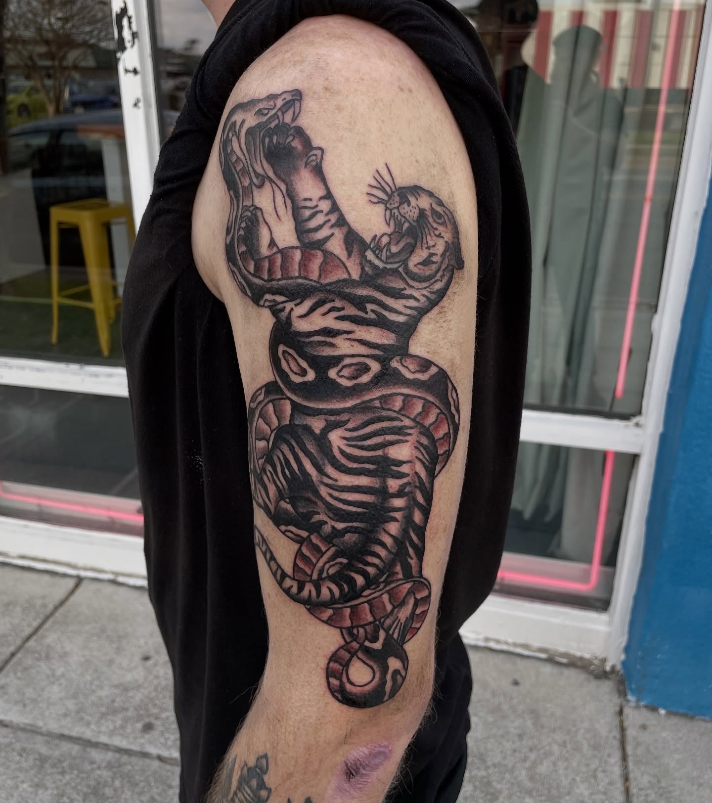 Tattoo by @brandonglasstattoos — american_traditional