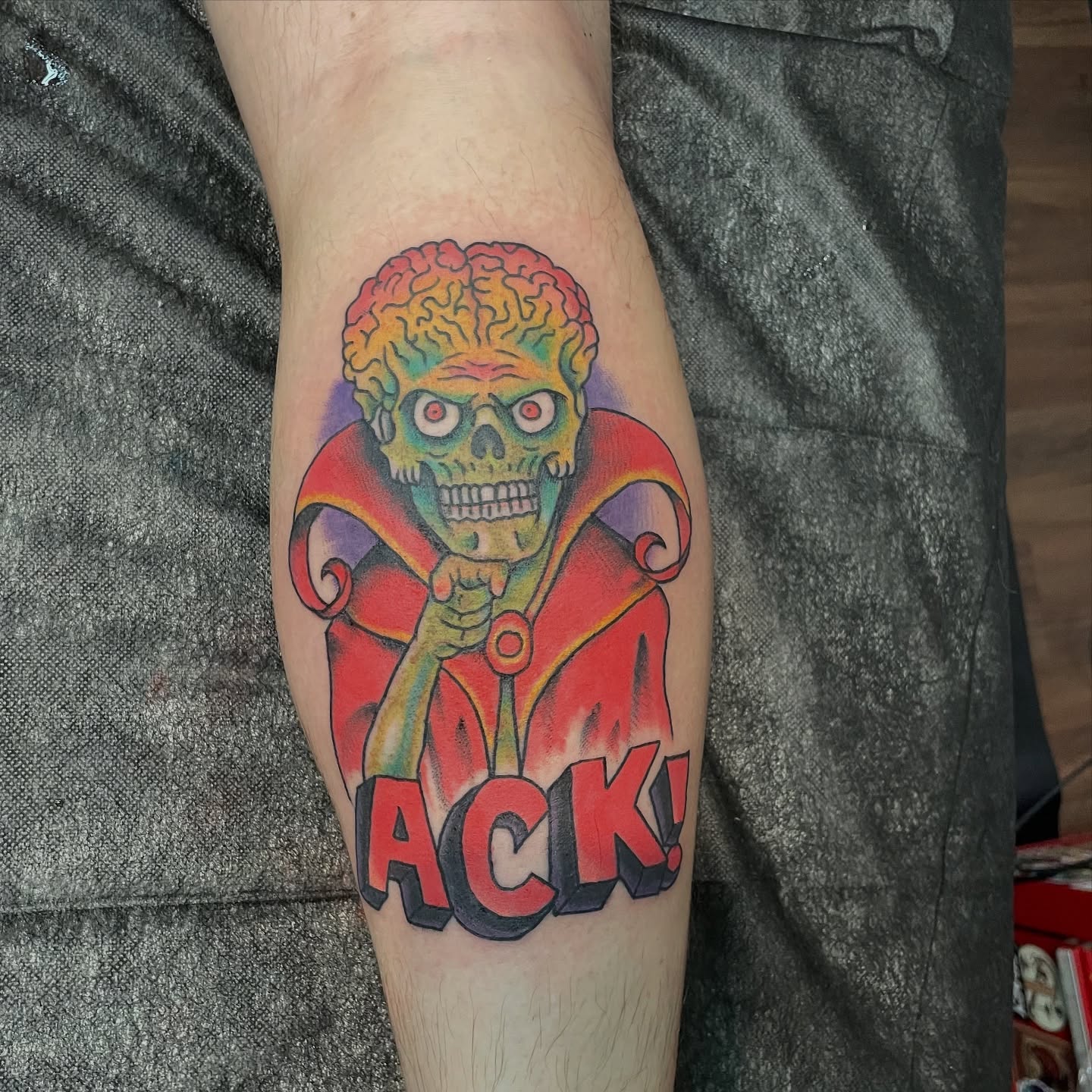 Tattoo by @brandonglasstattoos — new_school