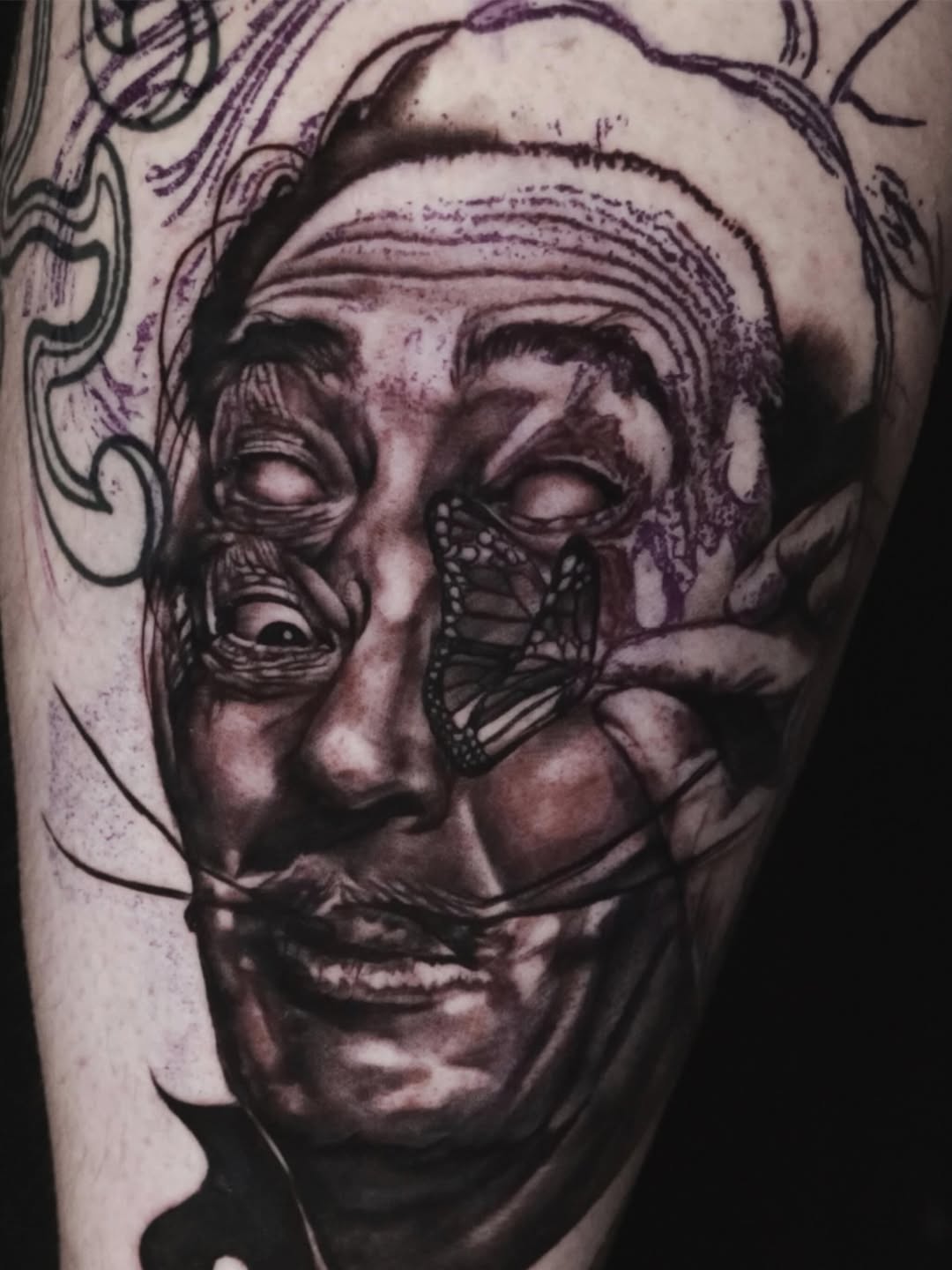 Tattoo by @alex_suarez303 — realism, dark_realism