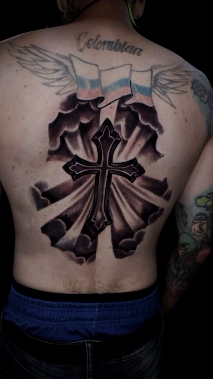 Tattoo by @_dannytats — black_and_grey, realism