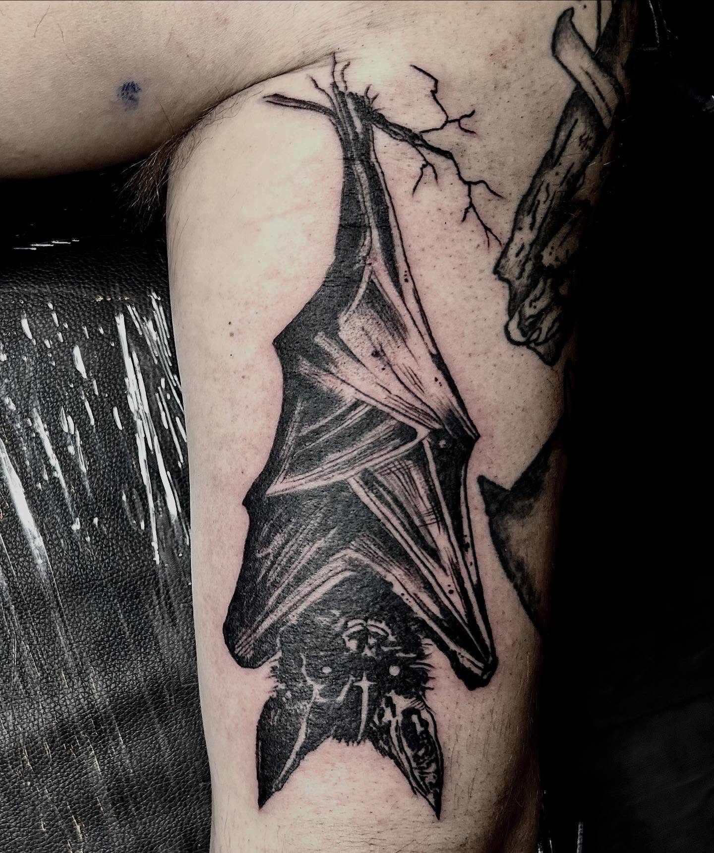 Tattoo by @tolo_tattoos — black_and_grey, realism