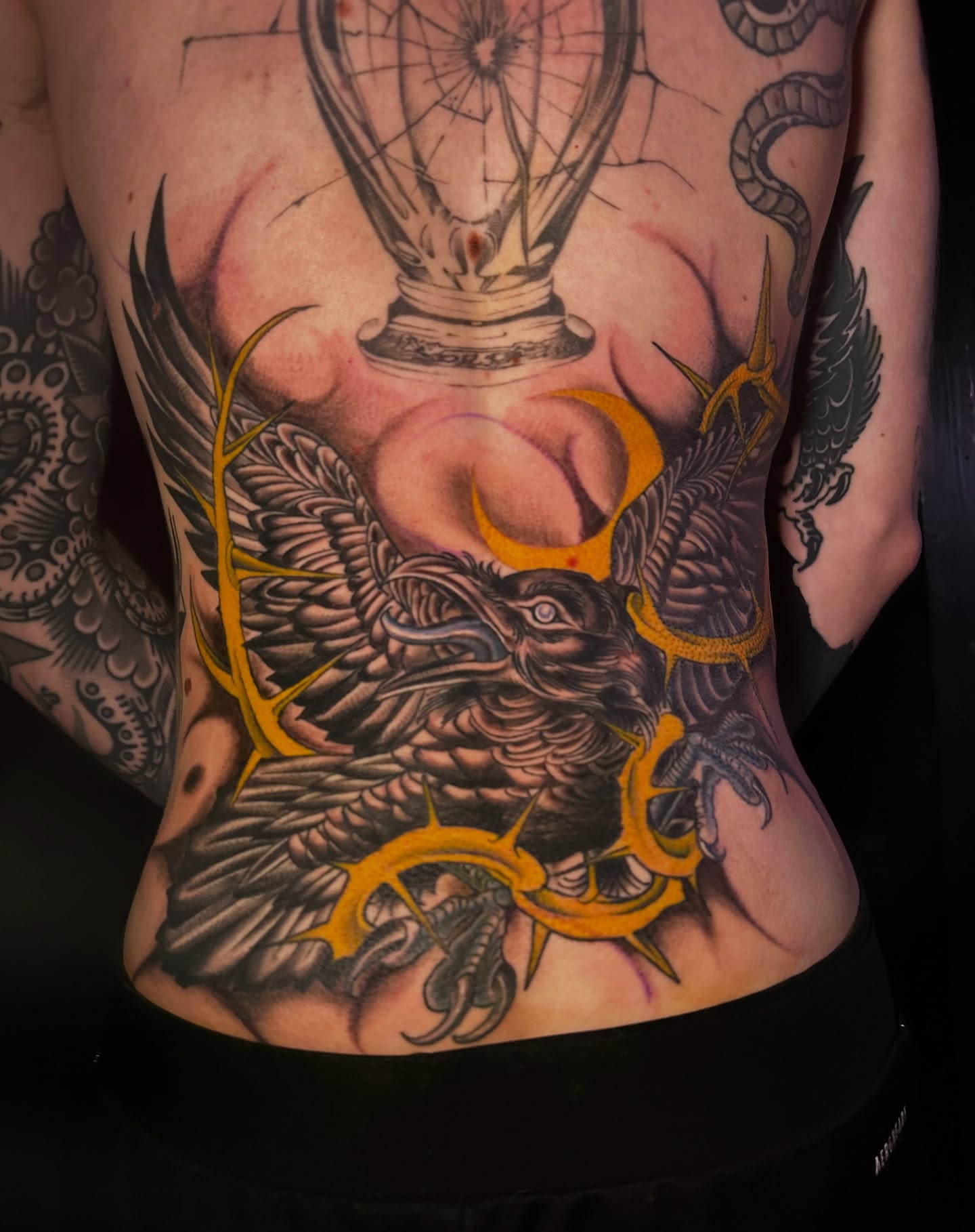Tattoo by @callme.tvulture — american_traditional, realism