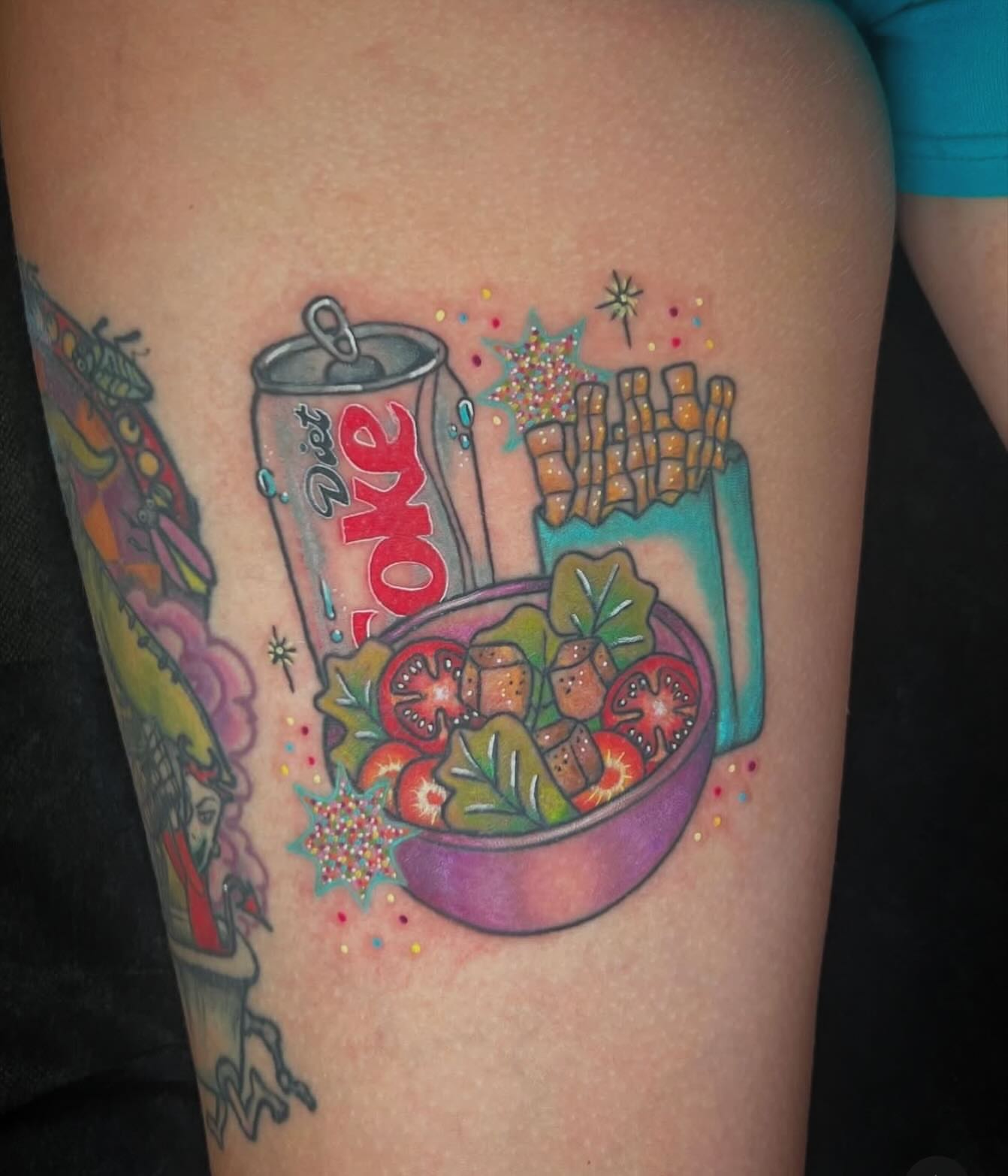 Tattoo by @necromandymods — dotwork, realism