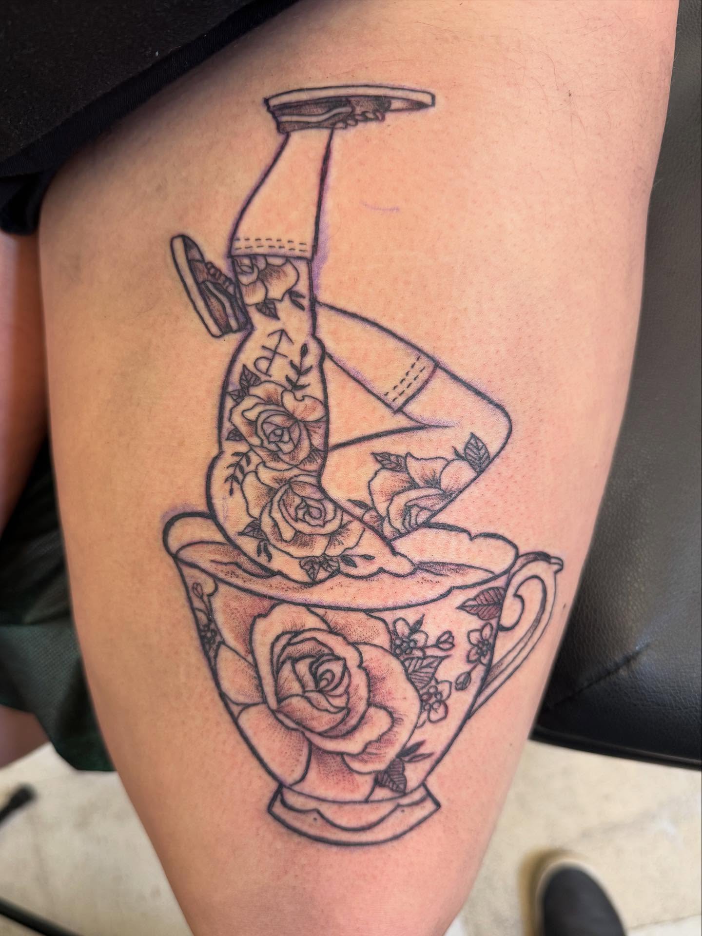 Tattoo by @jetta_tattoo — neo_traditional, black_and_grey