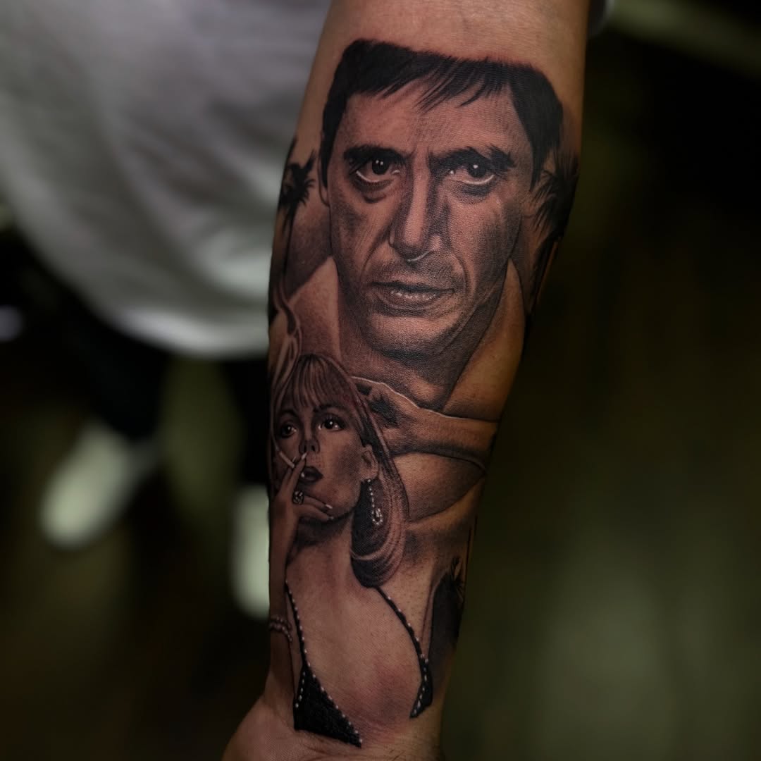 Tattoo by @solistattoos β realism, black_and_grey
