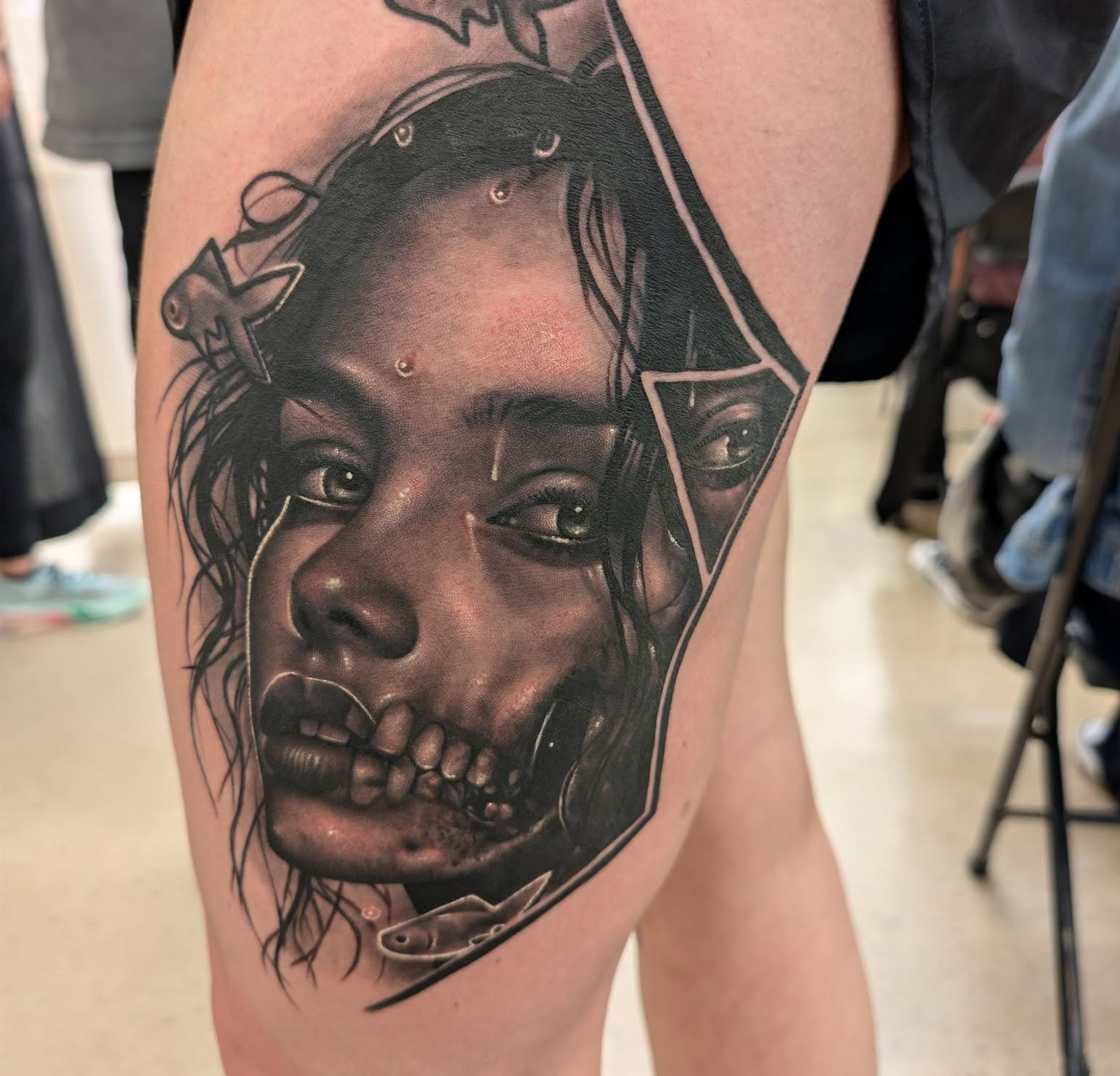 Tattoo by @theinkmason3 — realism, dark_realism