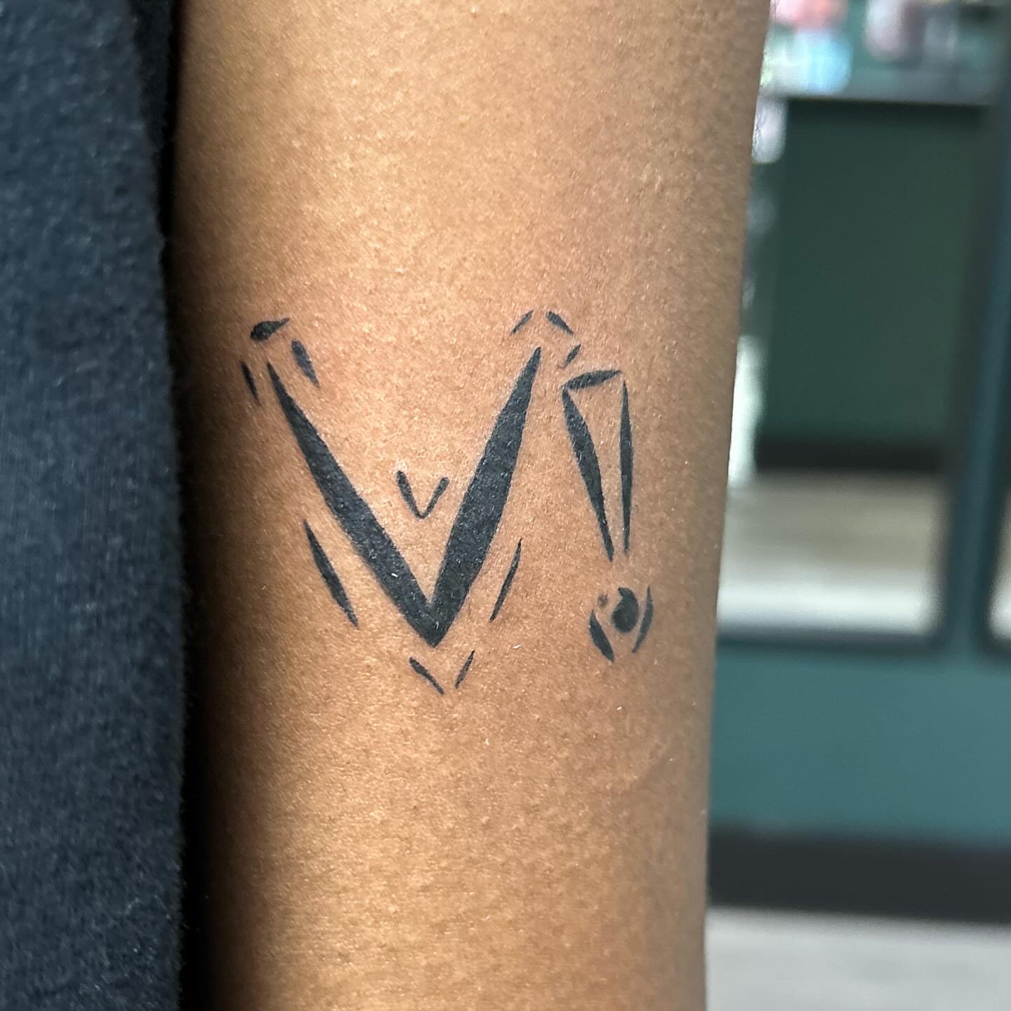 Tattoo by @kerostene — geometric