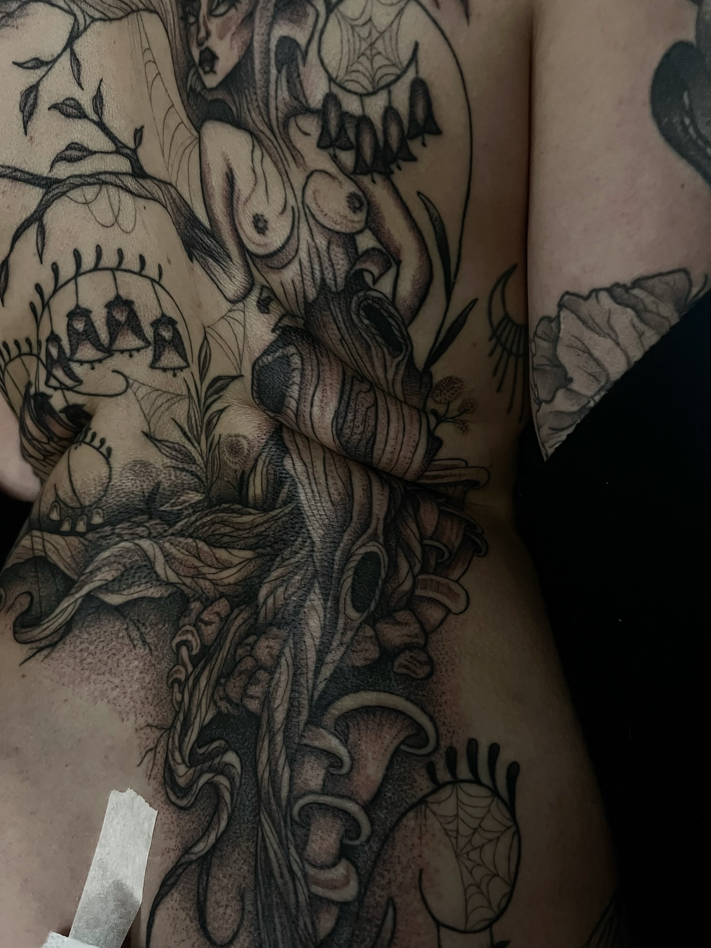 Tattoo by @rachktattoo — black_and_grey, realism
