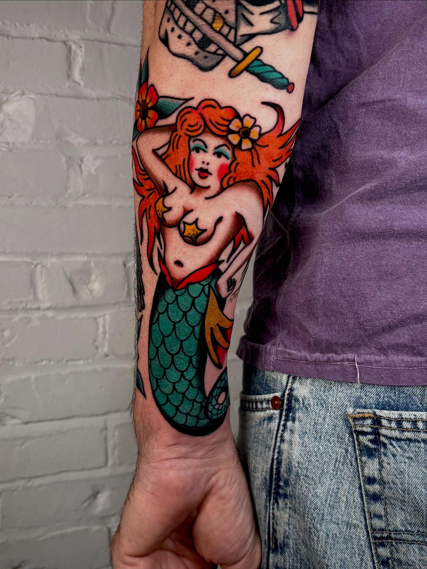 Tattoo by @dougvon_tattoos — american_traditional