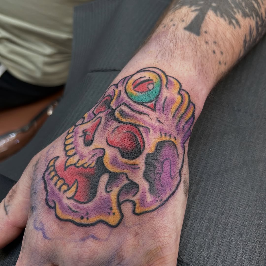 Tattoo by @kenoarts โ new_school, blackwork