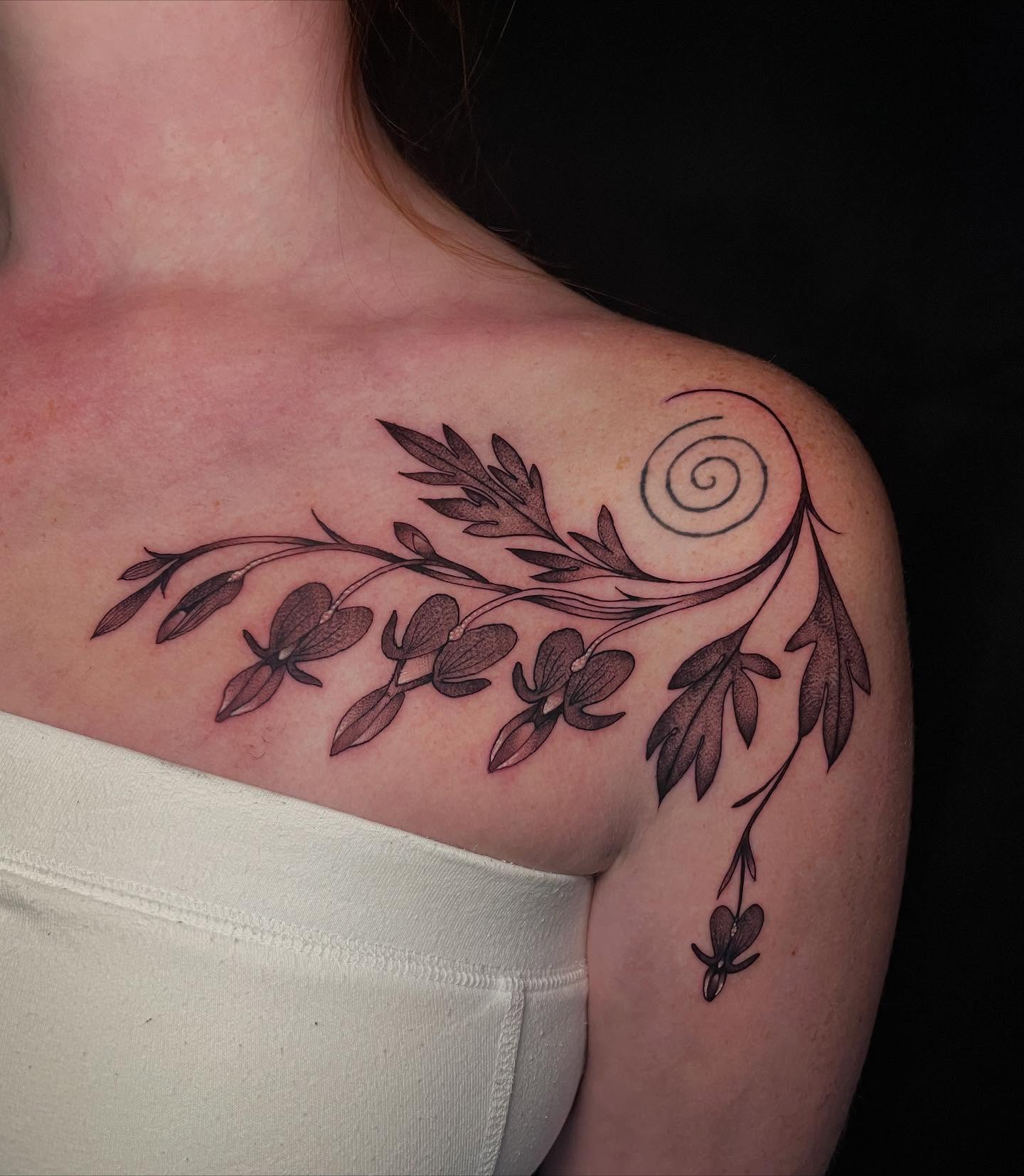 Tattoo by @reaganmauldintattoos — black_and_grey, ornamental