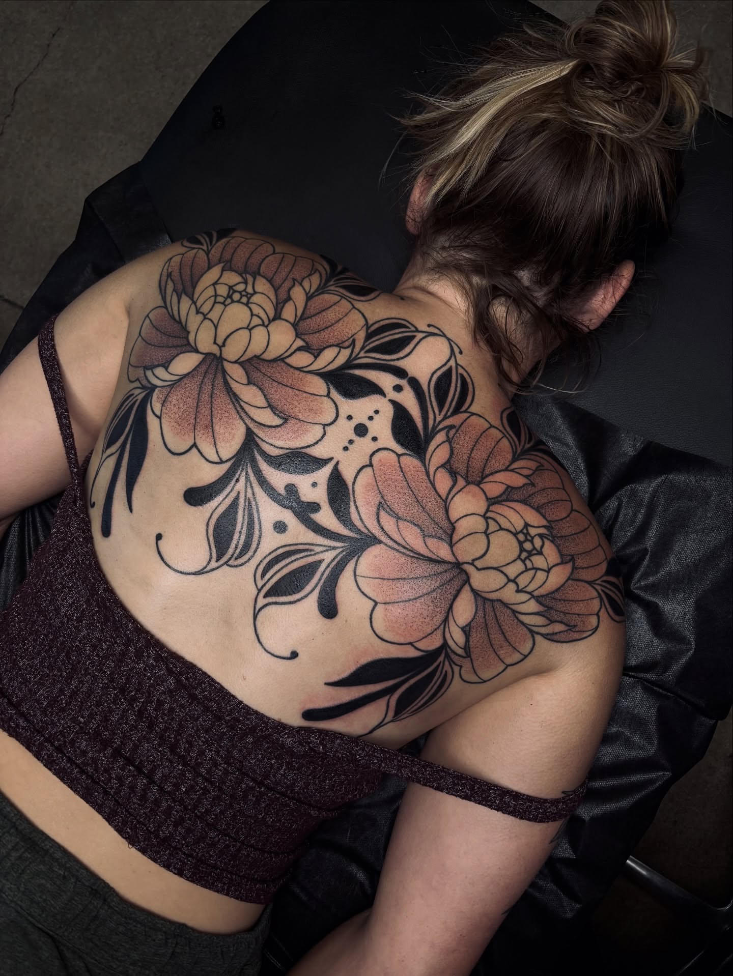 Tattoo by @kolbialexis — dotwork, realism