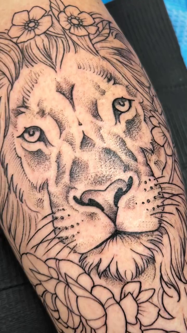 Tattoo by @misstrish777 — realism, black_and_grey