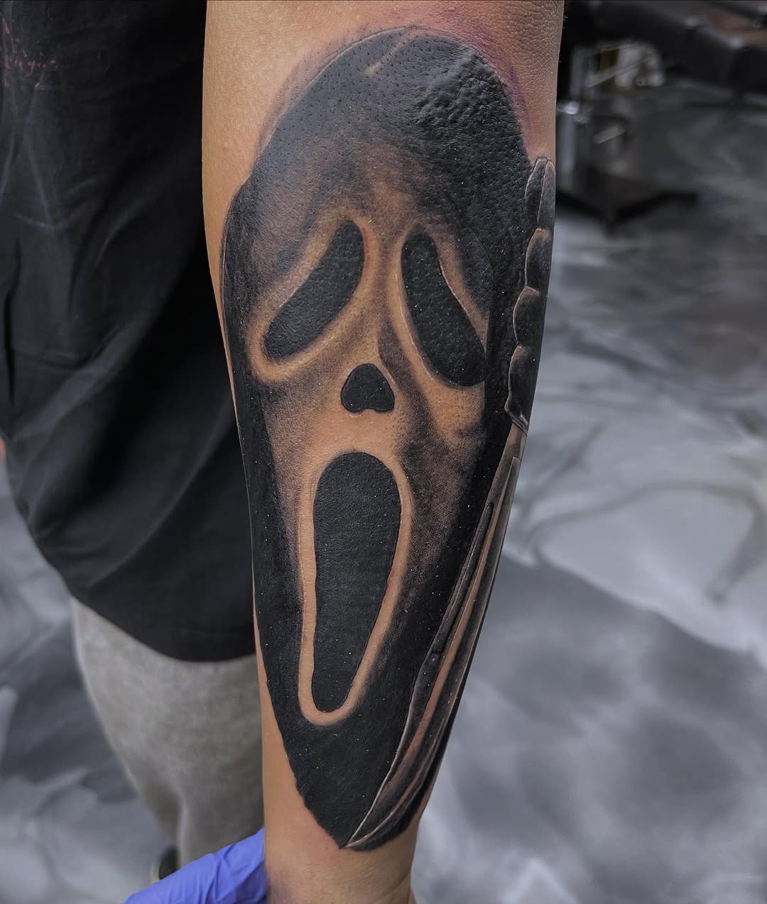 Tattoo by @illestgorilla — realism, black_and_grey