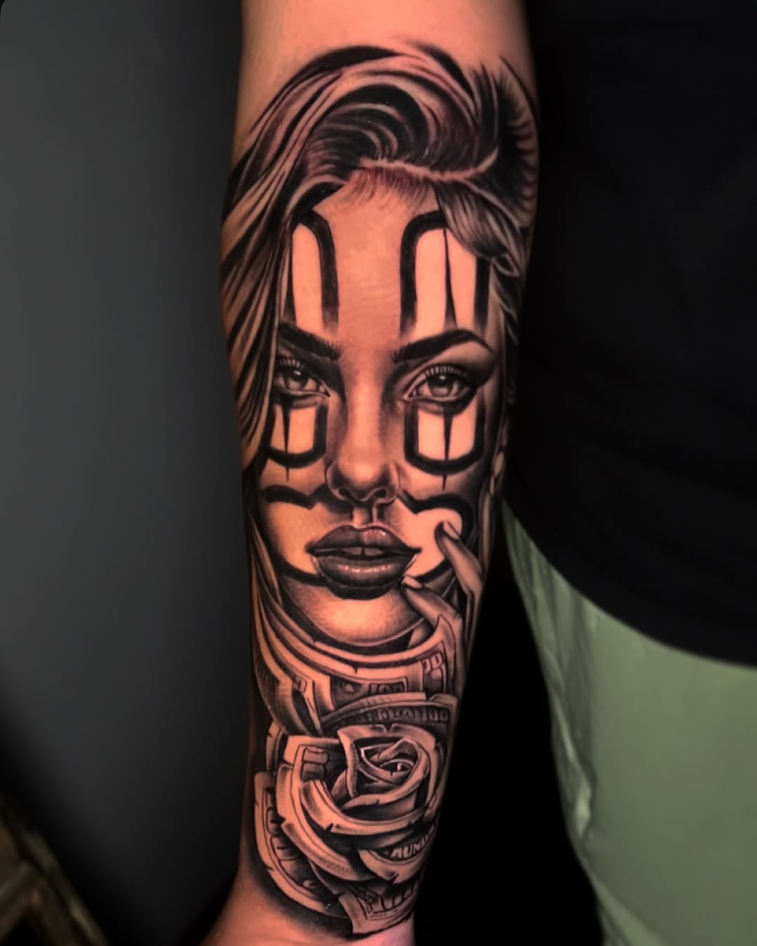 Tattoo by @bigrichtattoos β chicano, realism