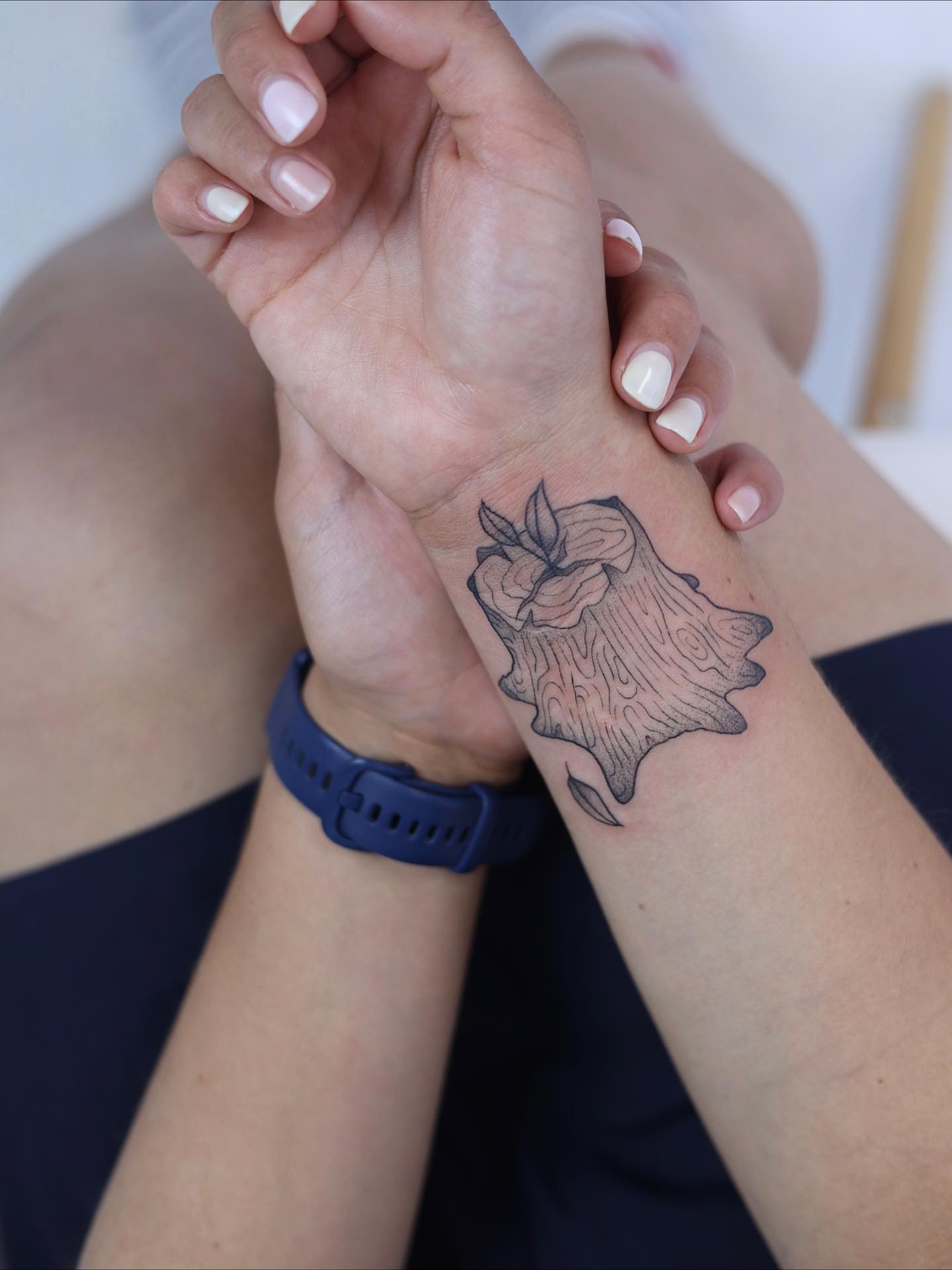 Tattoo by @emsky_ink — black_and_grey