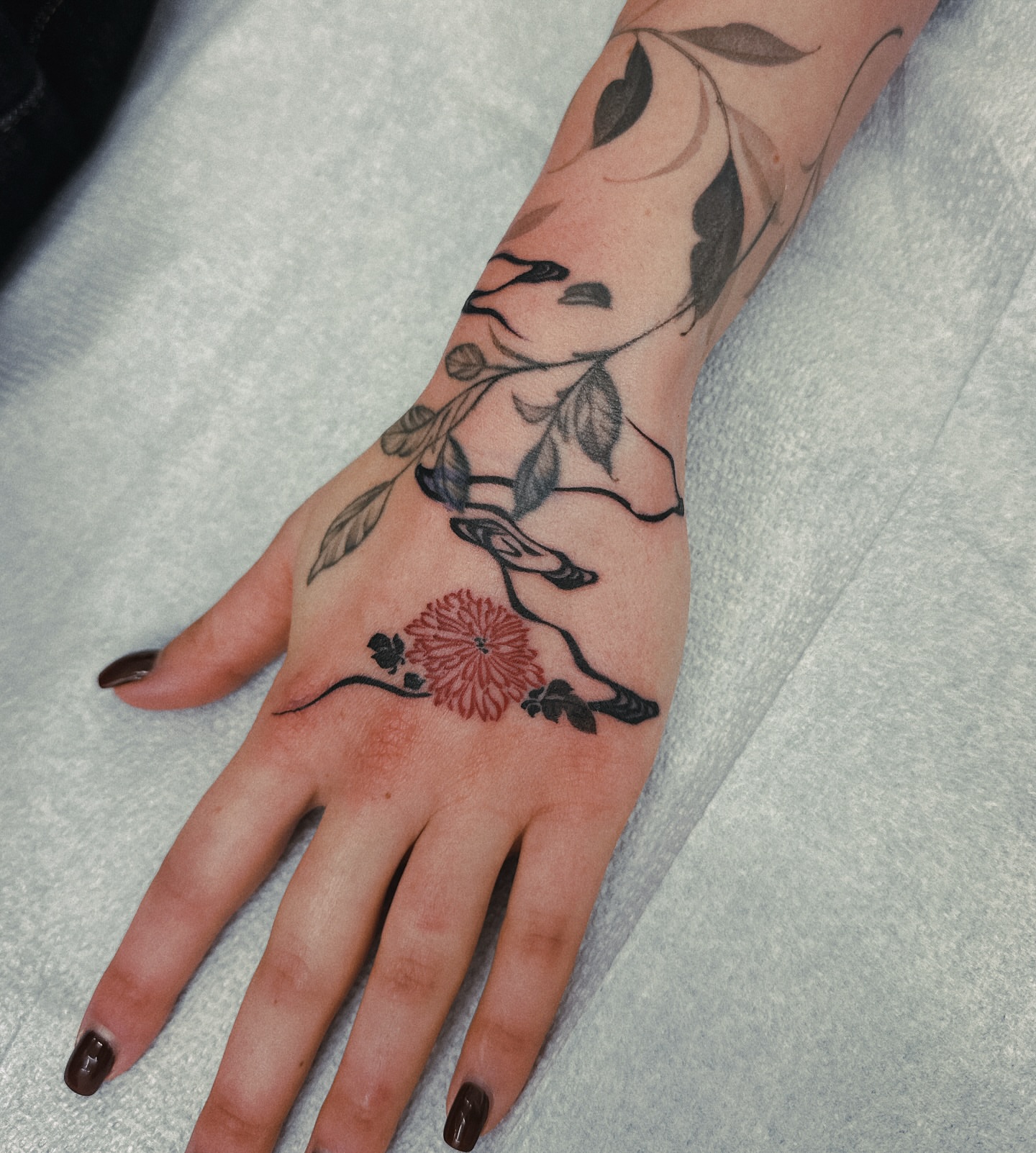 Tattoo by @bidan_gil — black_and_grey