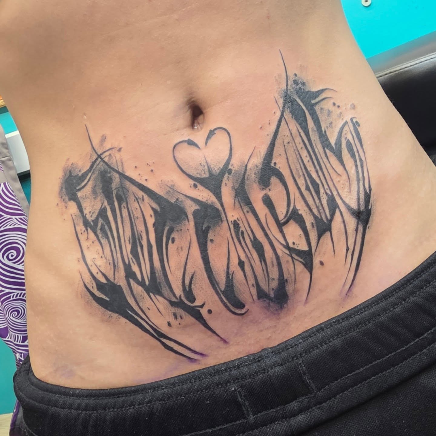 Wings black and grey tattoo on the ribs by ✥ Daemon Downing ✥ Kansas Tattoo Artist ✥, Wichita, Kansas