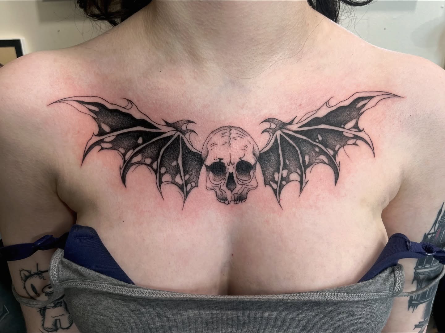 Tattoo by @alexztats — black_and_grey, realism