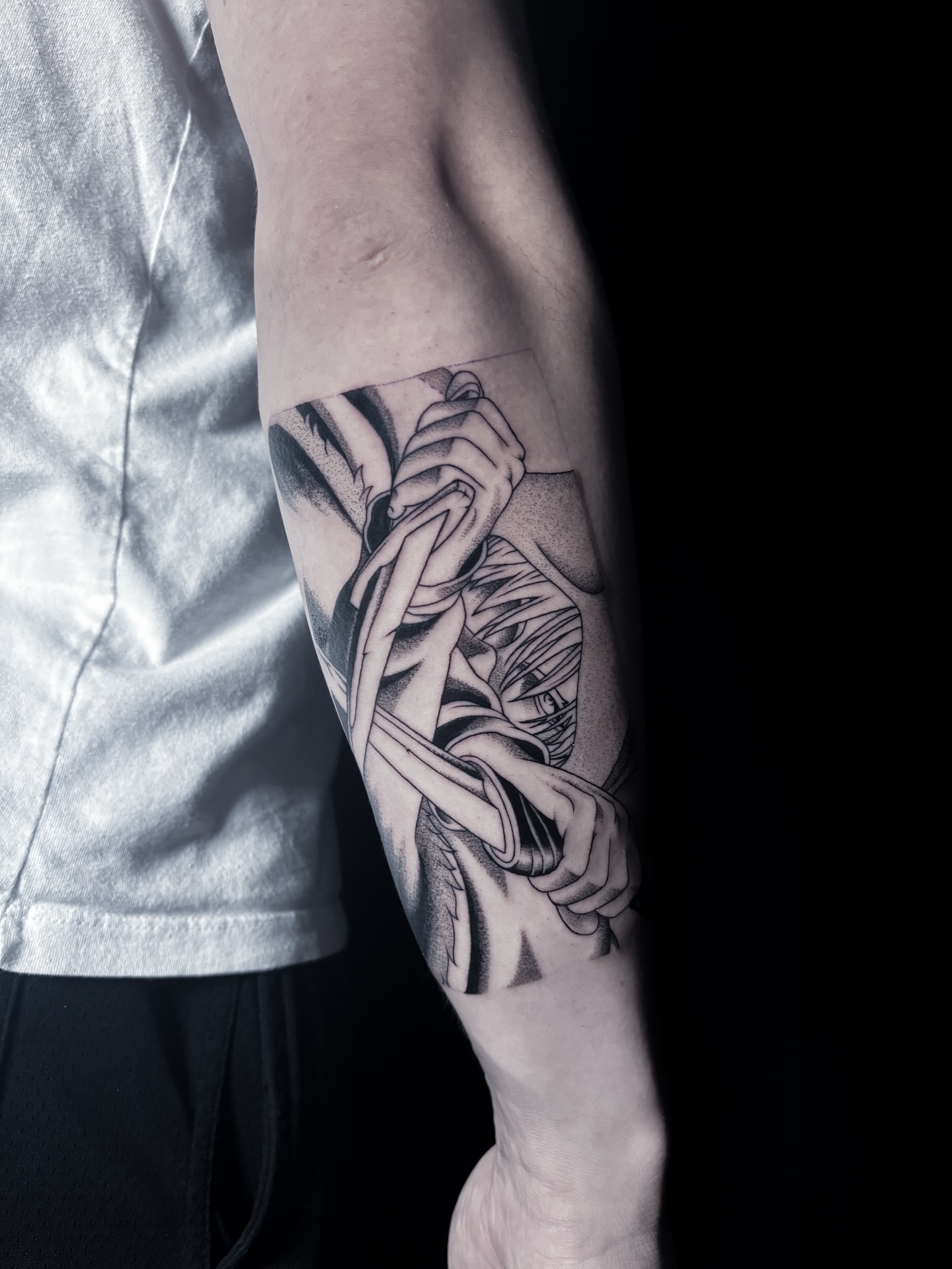 Tattoo by @noahdangink — black_and_grey, realism
