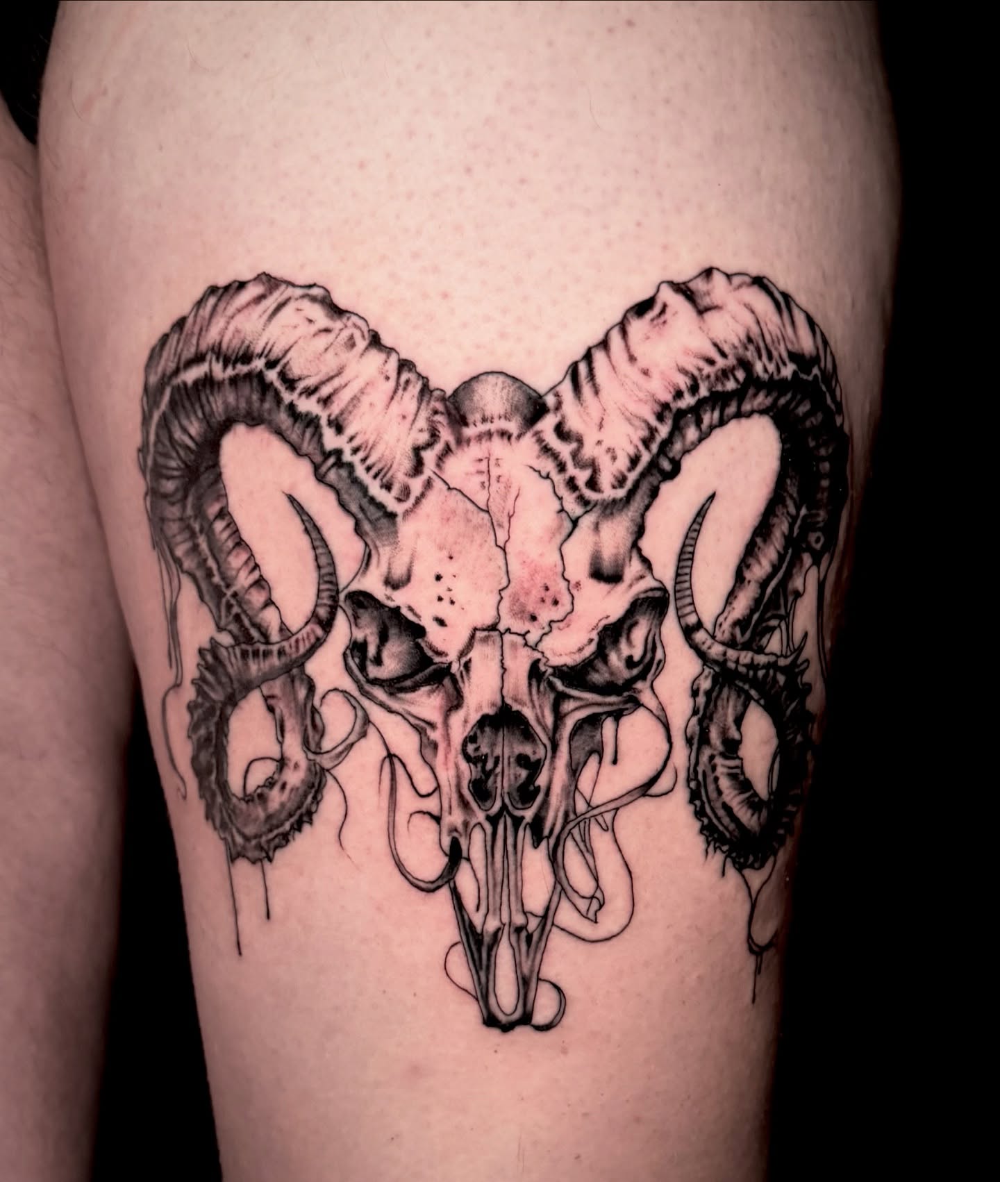 Tattoo by @steven_bruni — black_and_grey, realism
