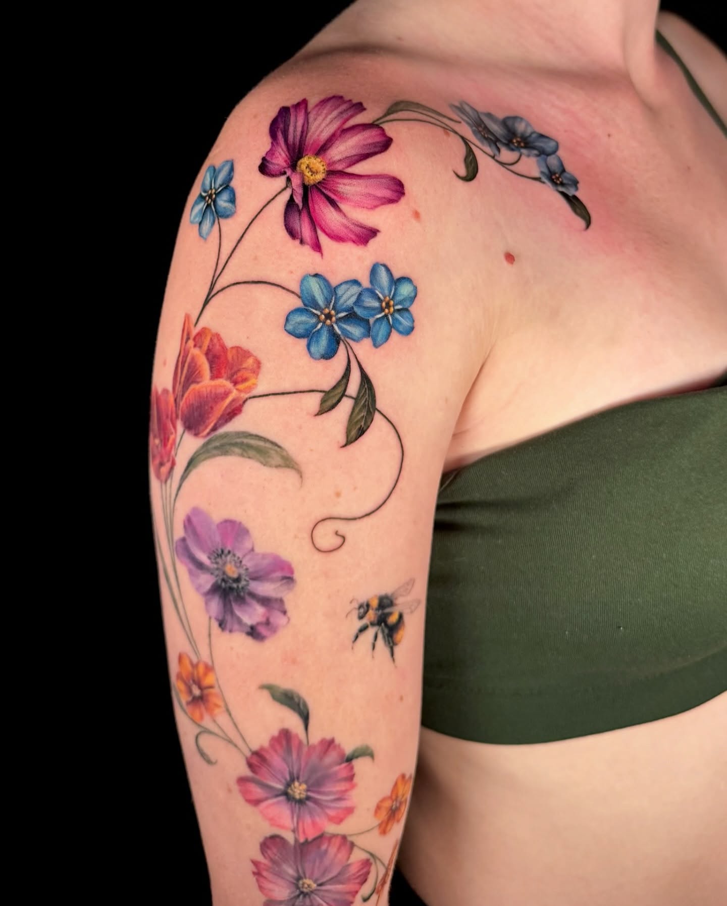 Tattoo by @emily.tattoos — watercolor