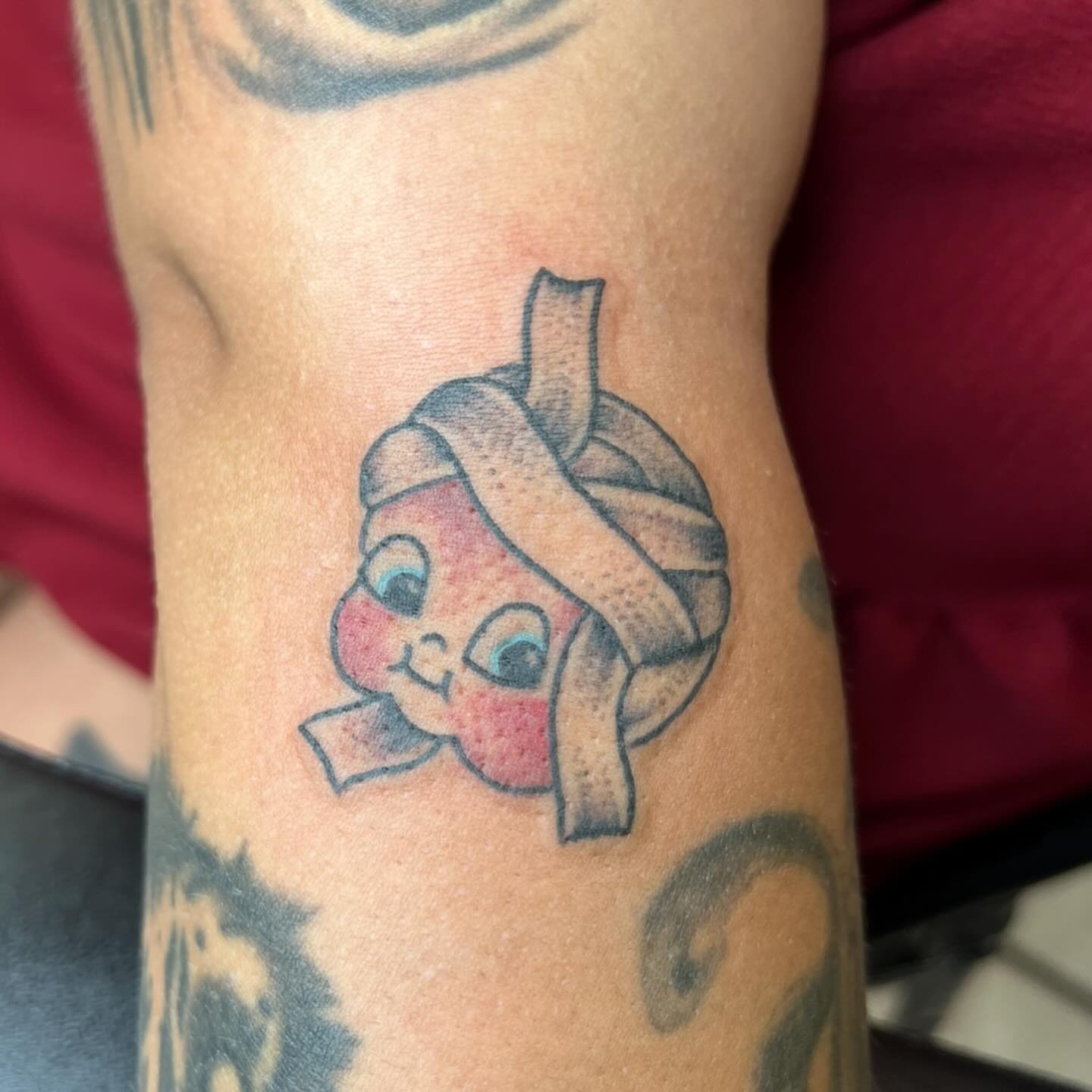 Tattoo by @underwoodtattoo — dotwork