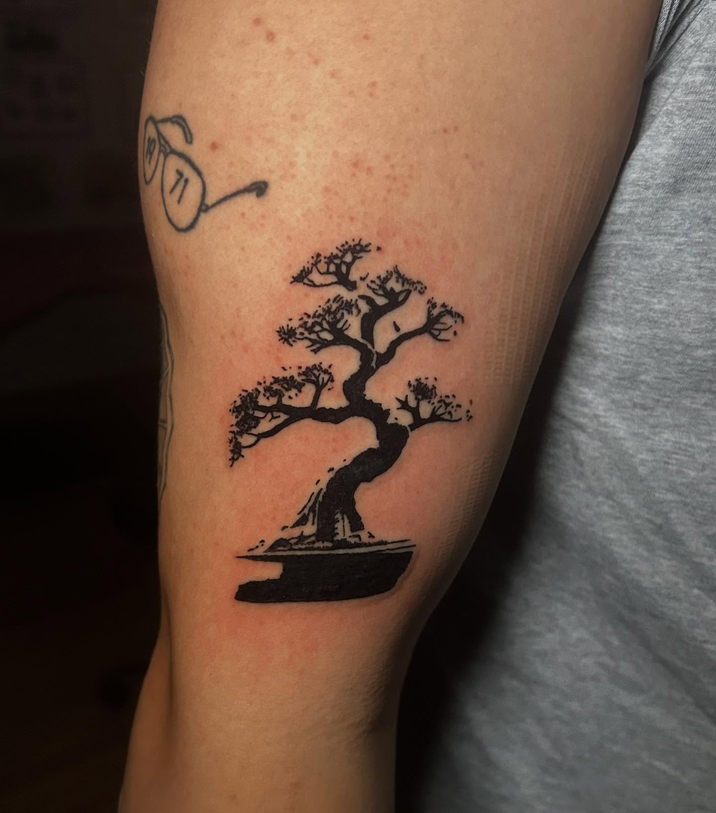 Tattoo by @wldspce — black_and_grey