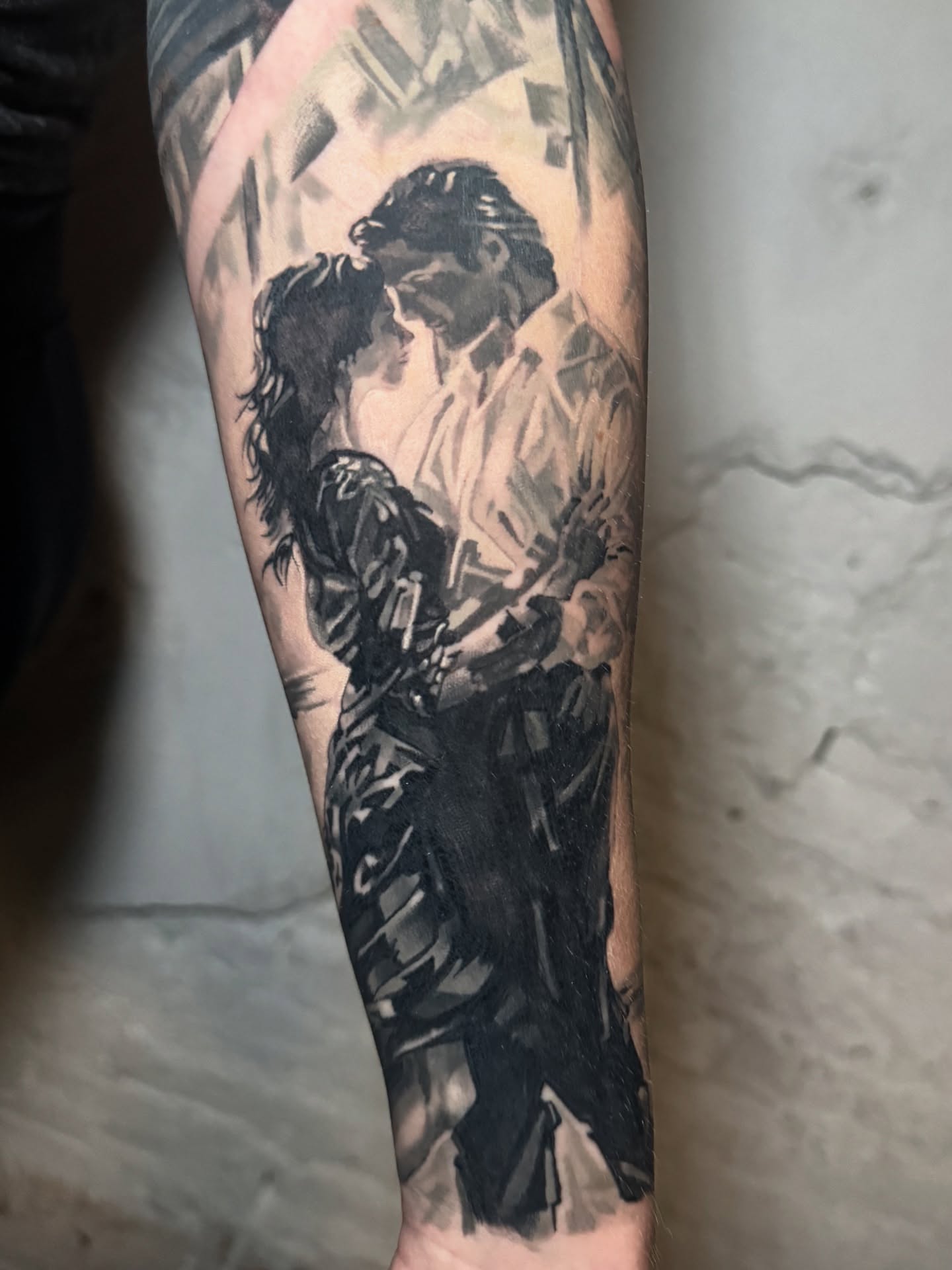 Tattoo by @brd_4rdart — black_and_grey, realism