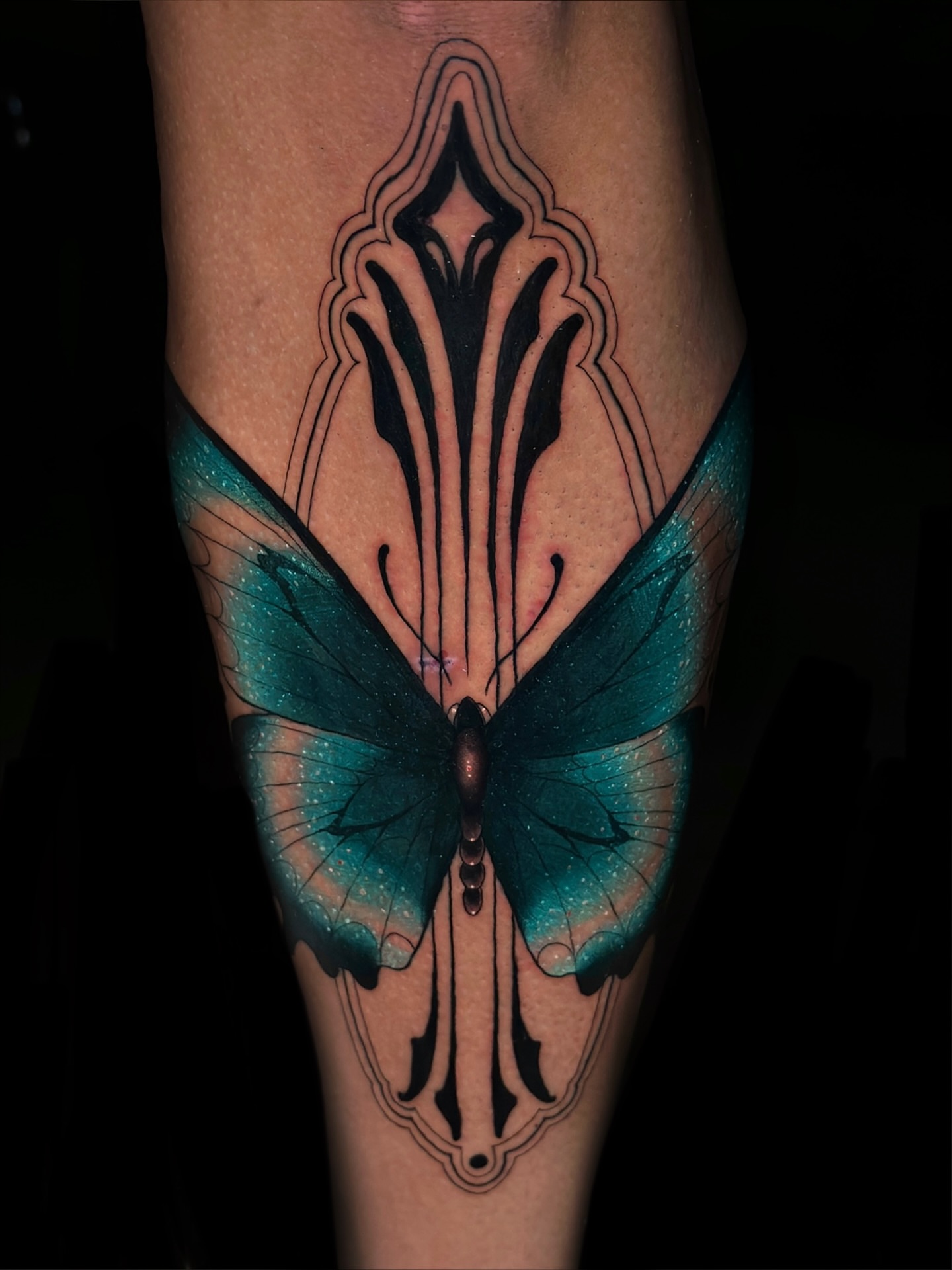 Tattoo by @becca__joy — geometric