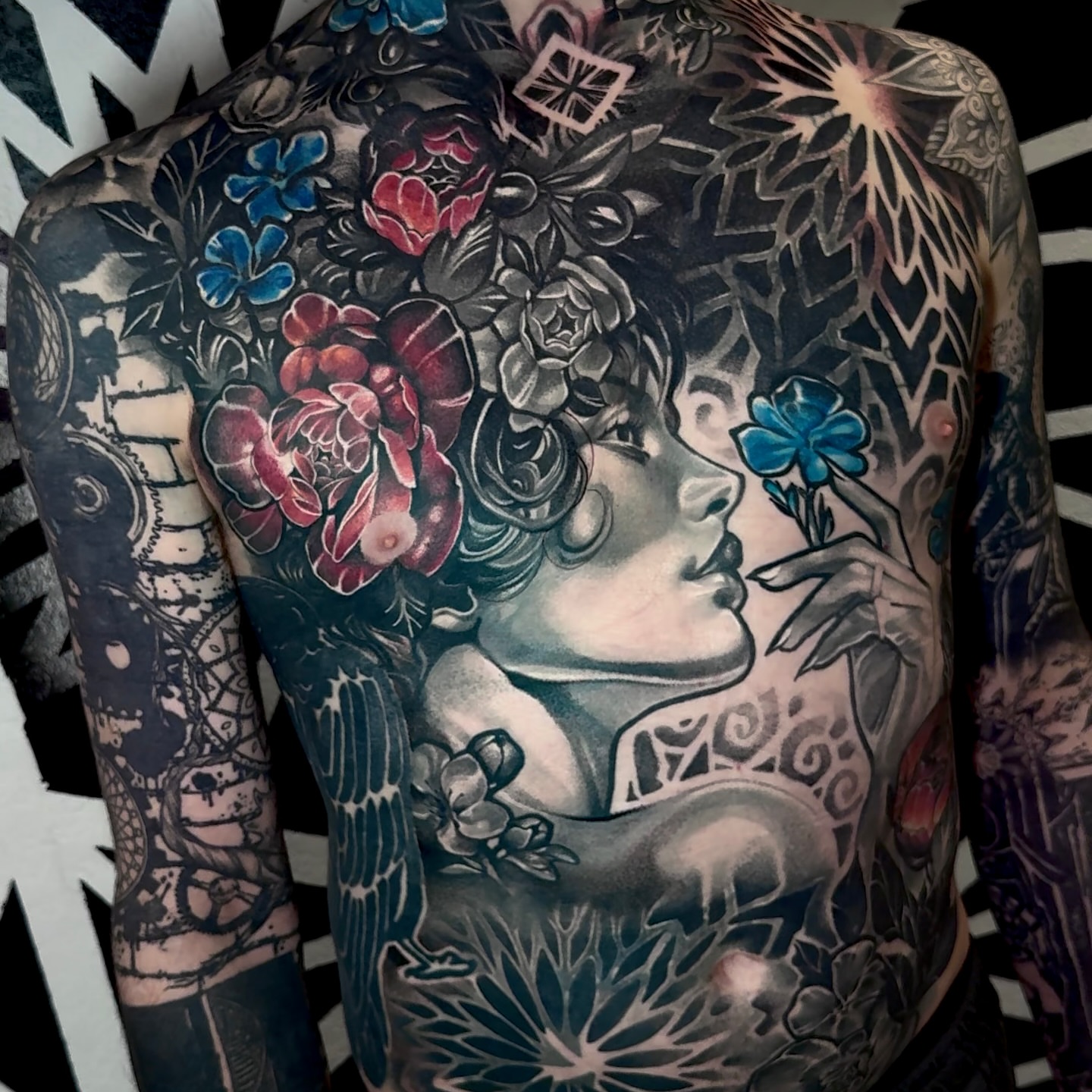 Tattoo by @danaratattoos — black_and_grey, realism