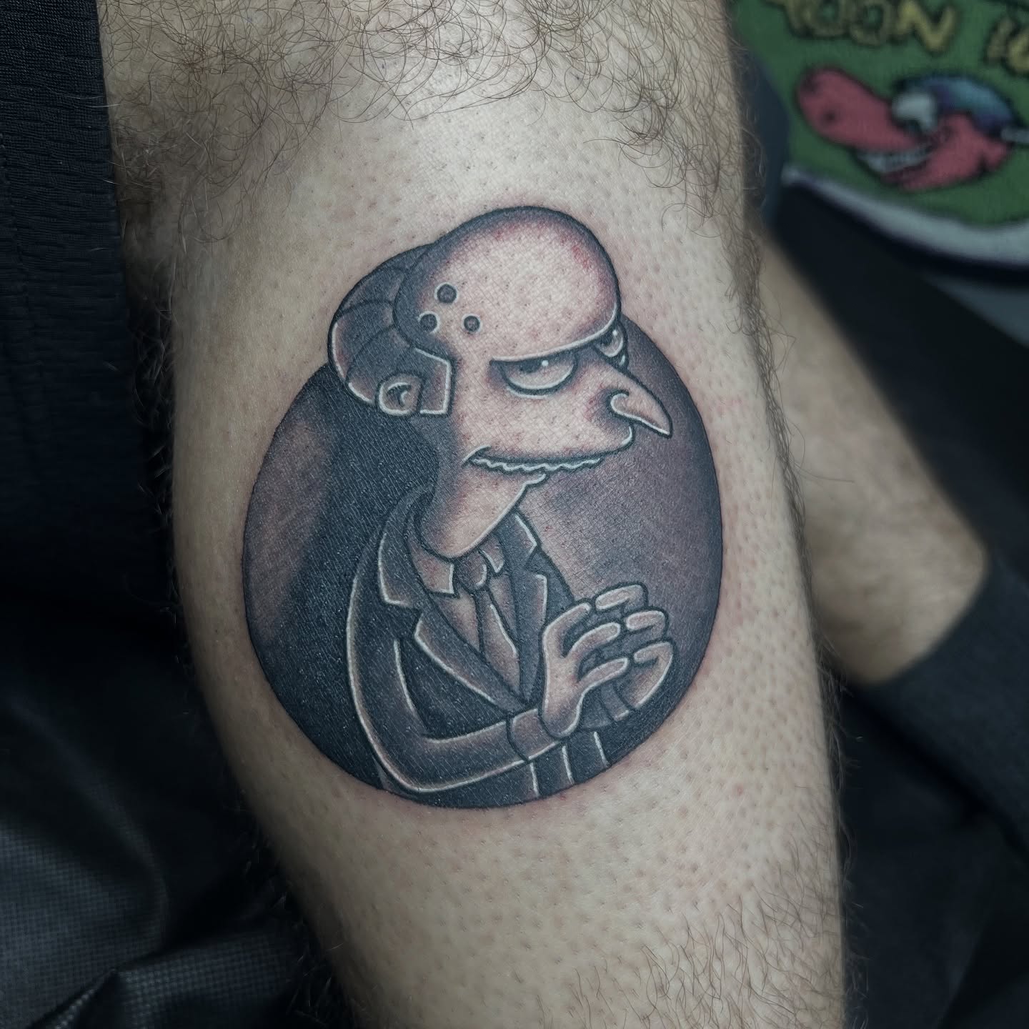 Tattoo by @luckyleftytattoos — black_and_grey