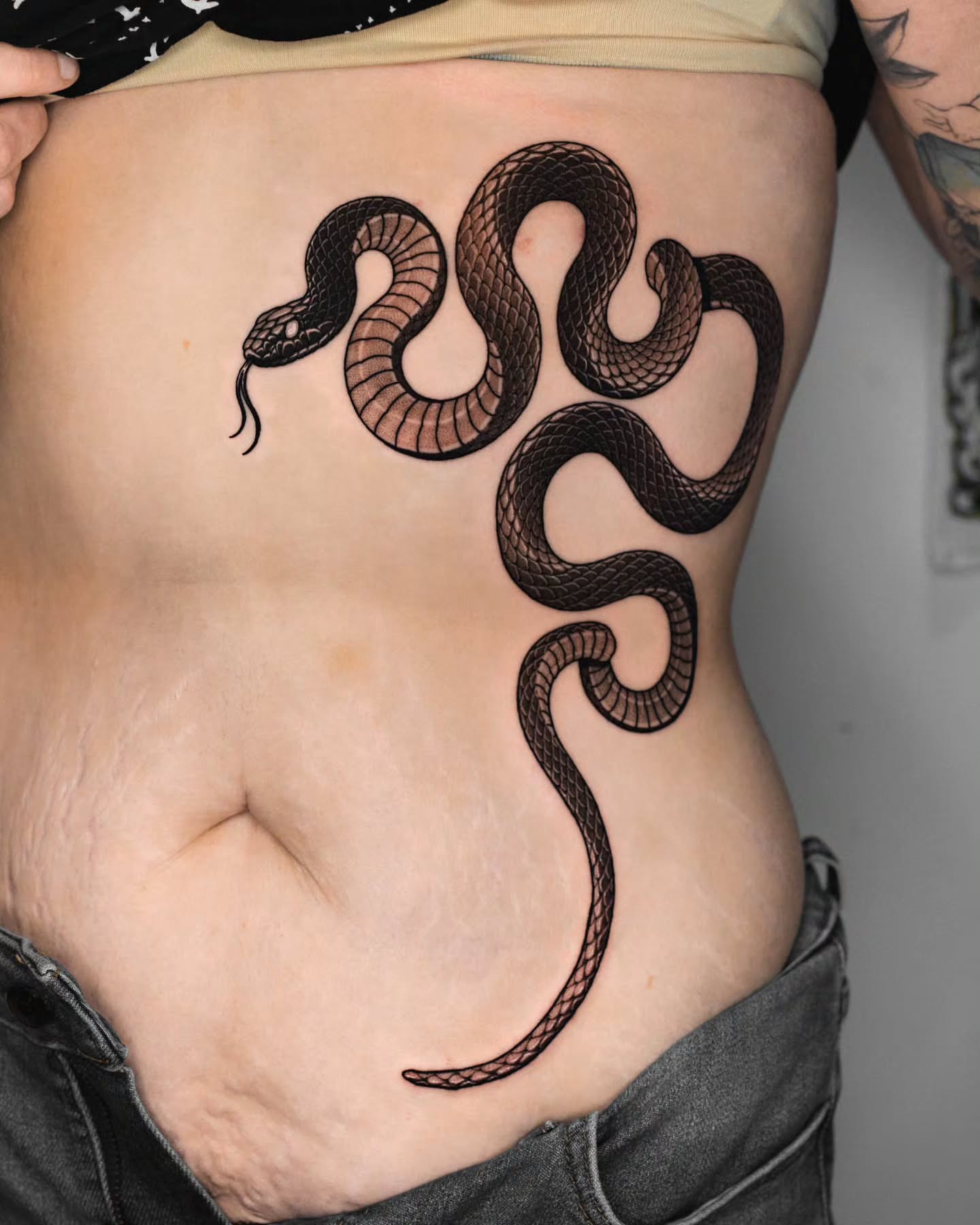 Tattoo by @koonoblk — black_and_grey