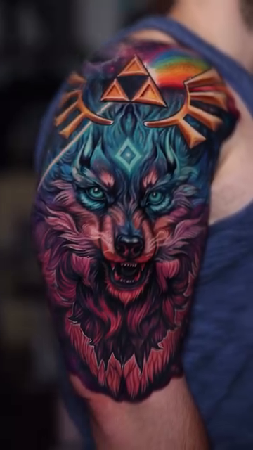 Tattoo by @bobbycupparotattoos — realism, geometric