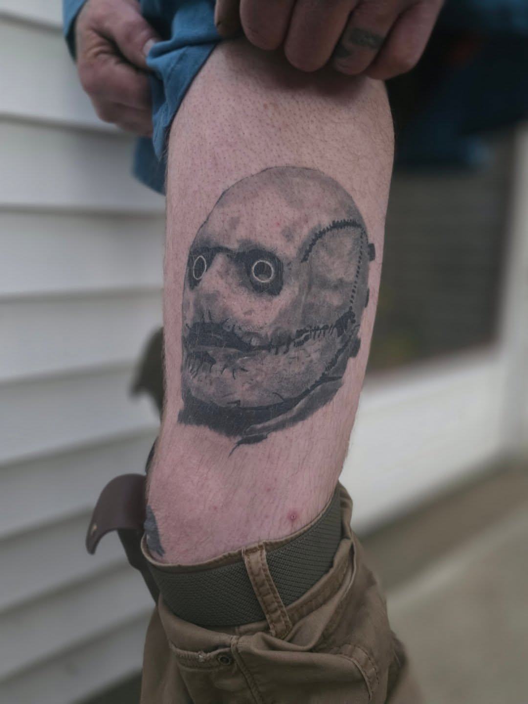 Tattoo by @lmwtattoos โ dark_realism