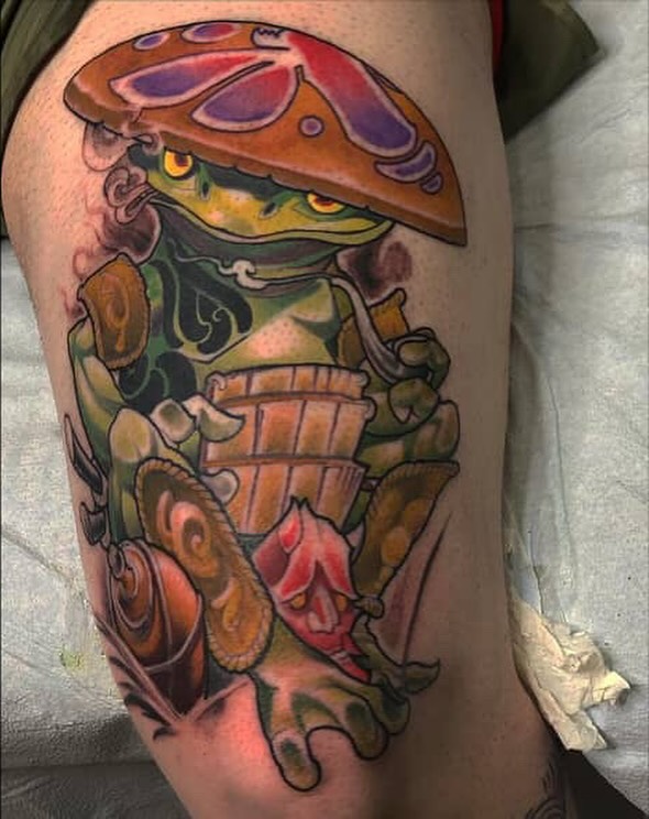 Tattoo by @randy_templin_ — new_school, illustrative