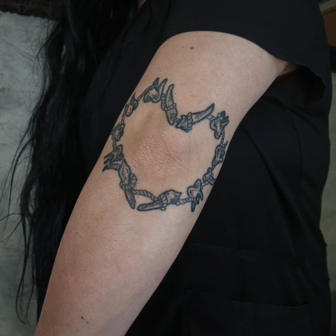 Tattoo by @khymmoon — black_and_grey
