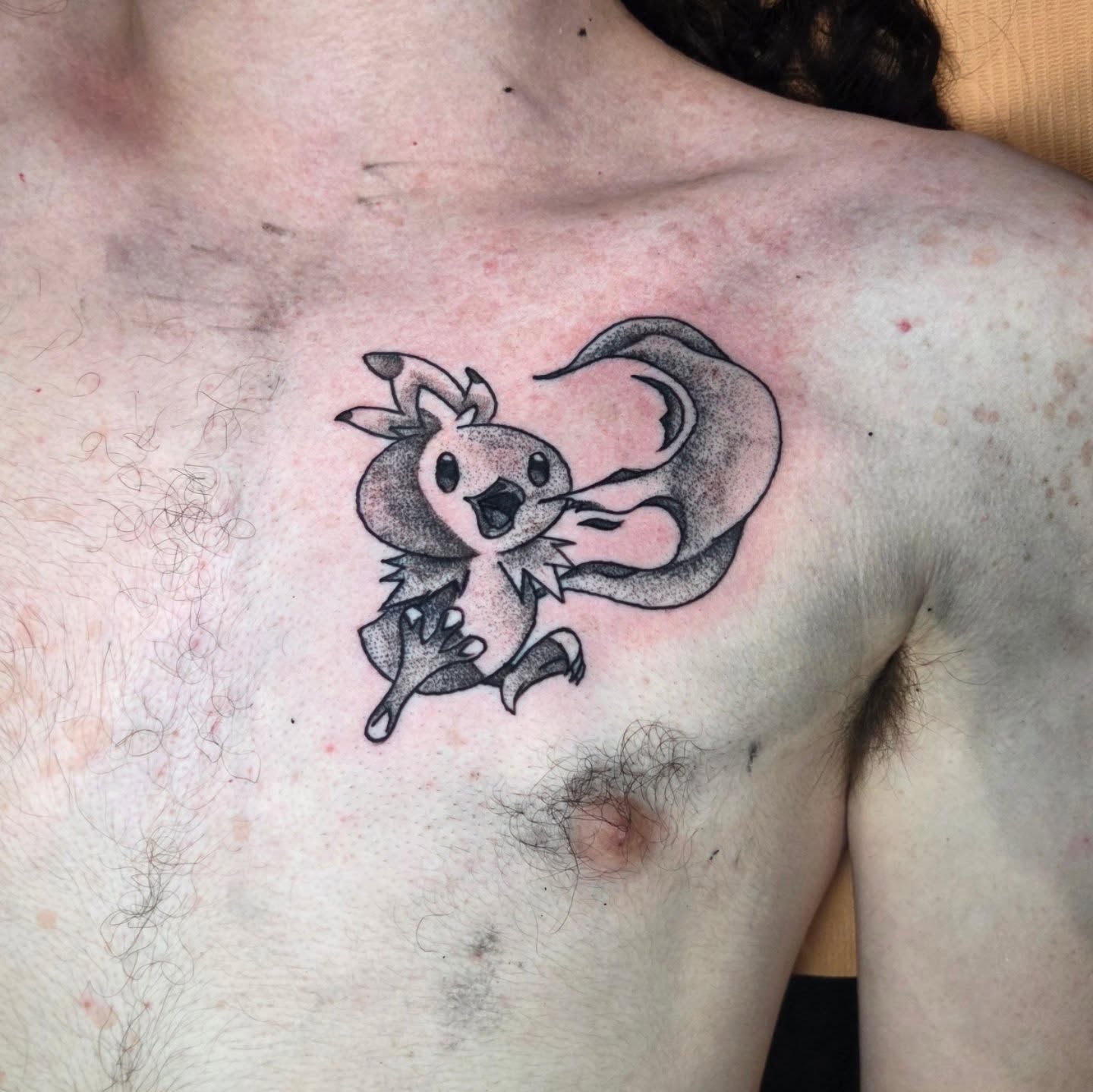 Tattoo by @mrhoguetattoos — dotwork