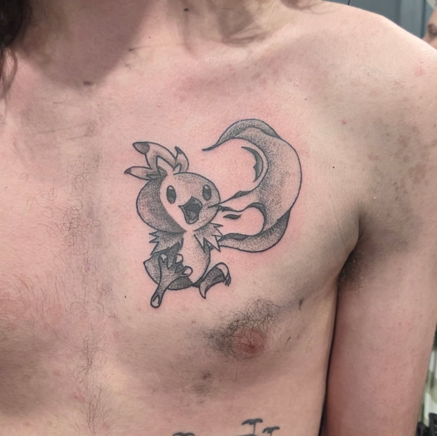 Tattoo by @mrhoguetattoos — dotwork