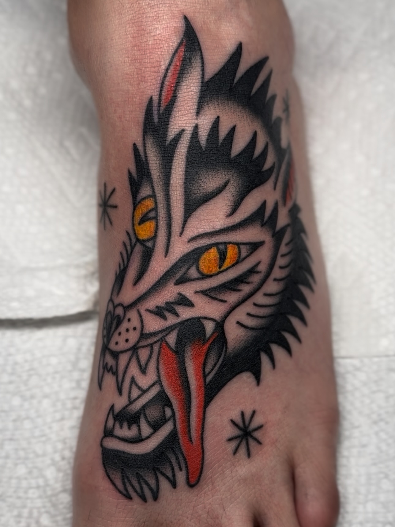 Tattoo by @lafacetattoos — american_traditional
