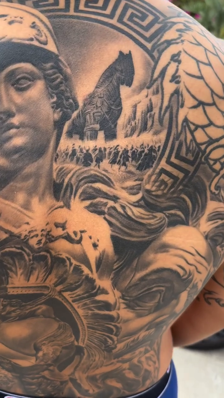 Tattoo by @_sloejamz_ — realism, black_and_grey