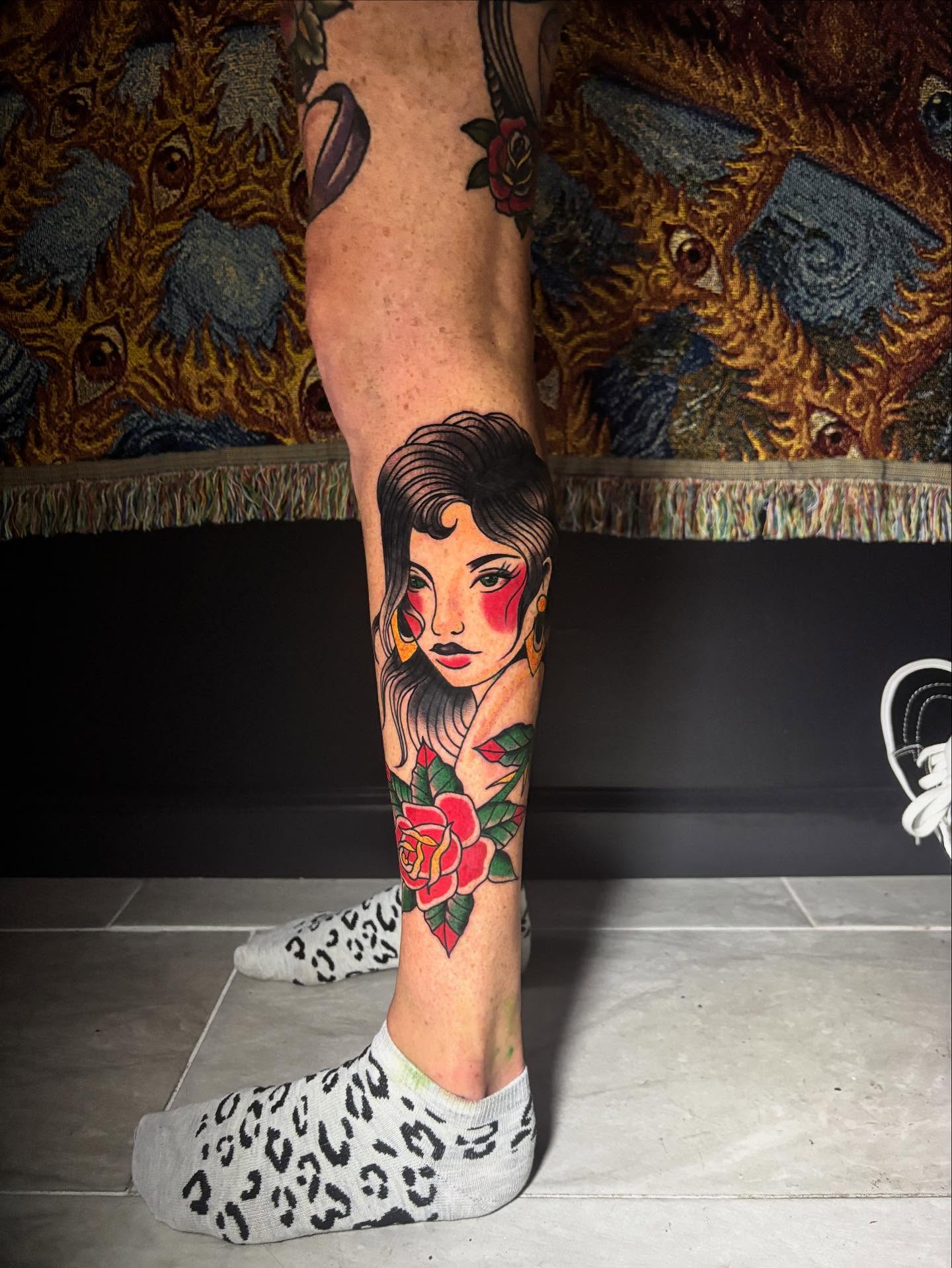 Tattoo by @sheeran_2 — american_traditional, realism