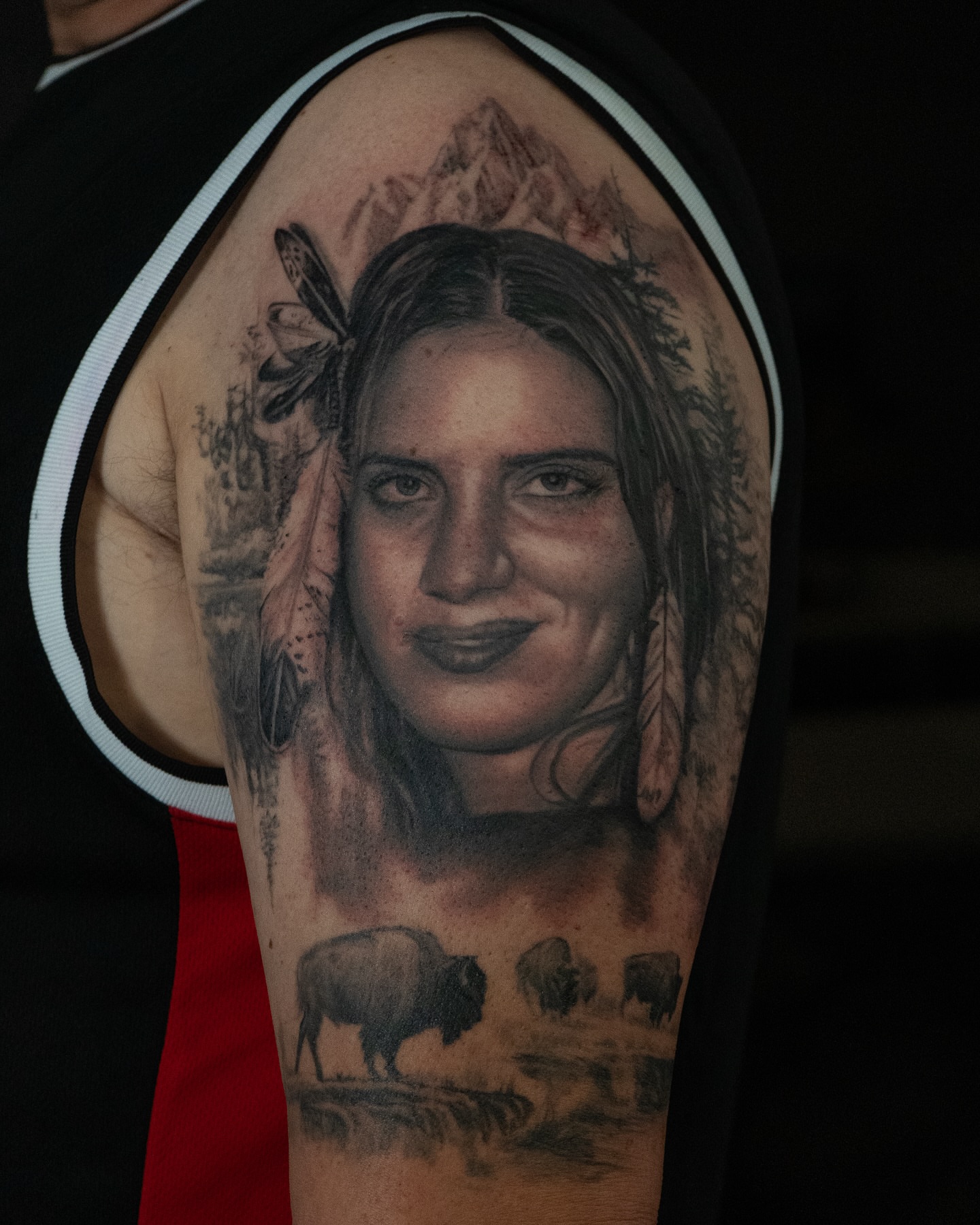 Tattoo by @artedececil — realism, black_and_grey