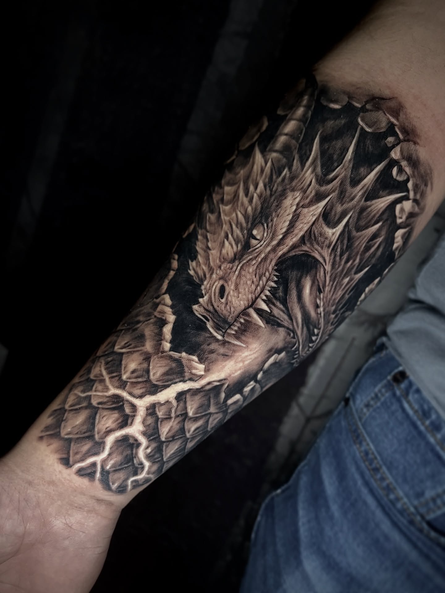 Tattoo by @aaronpackardta2 — realism, dark_realism
