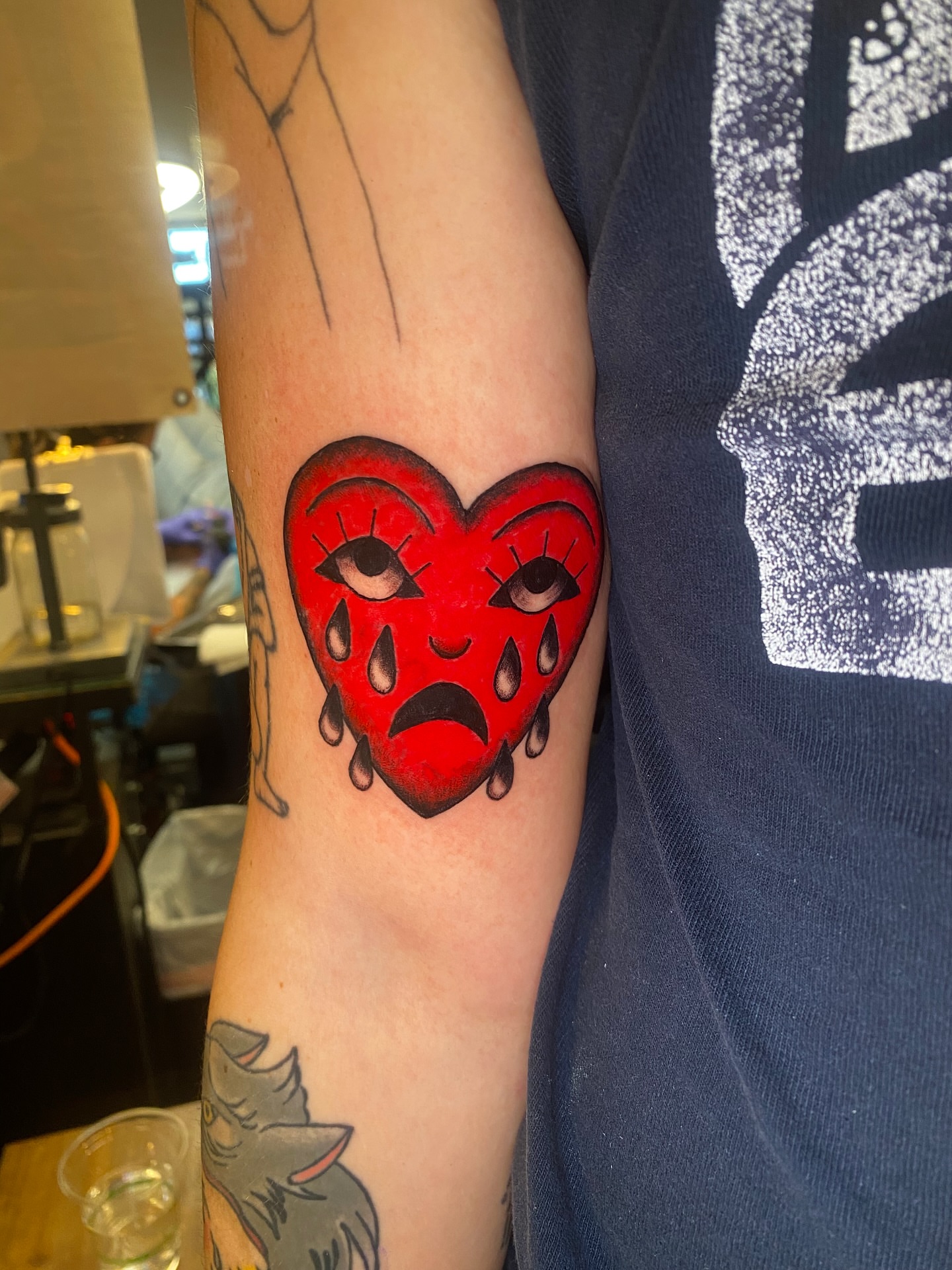 Tattoo by @axelhoney — dotwork